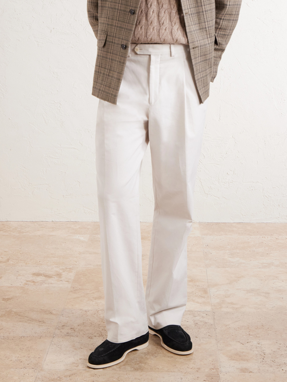 John Lobb Pace Suede Loafers In Multi