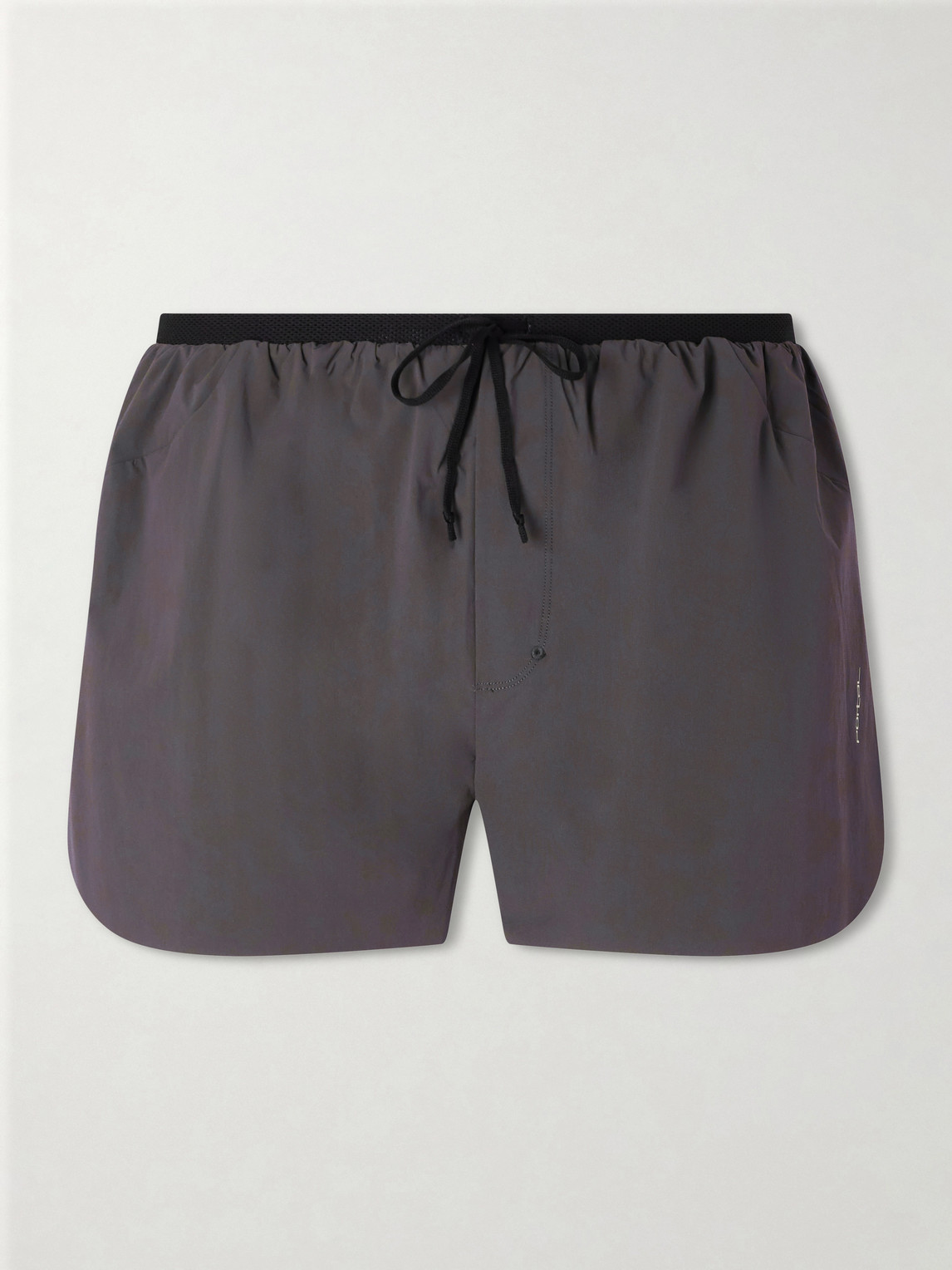 Portal Ambit Ultra Straight-leg Running Shorts In Gray