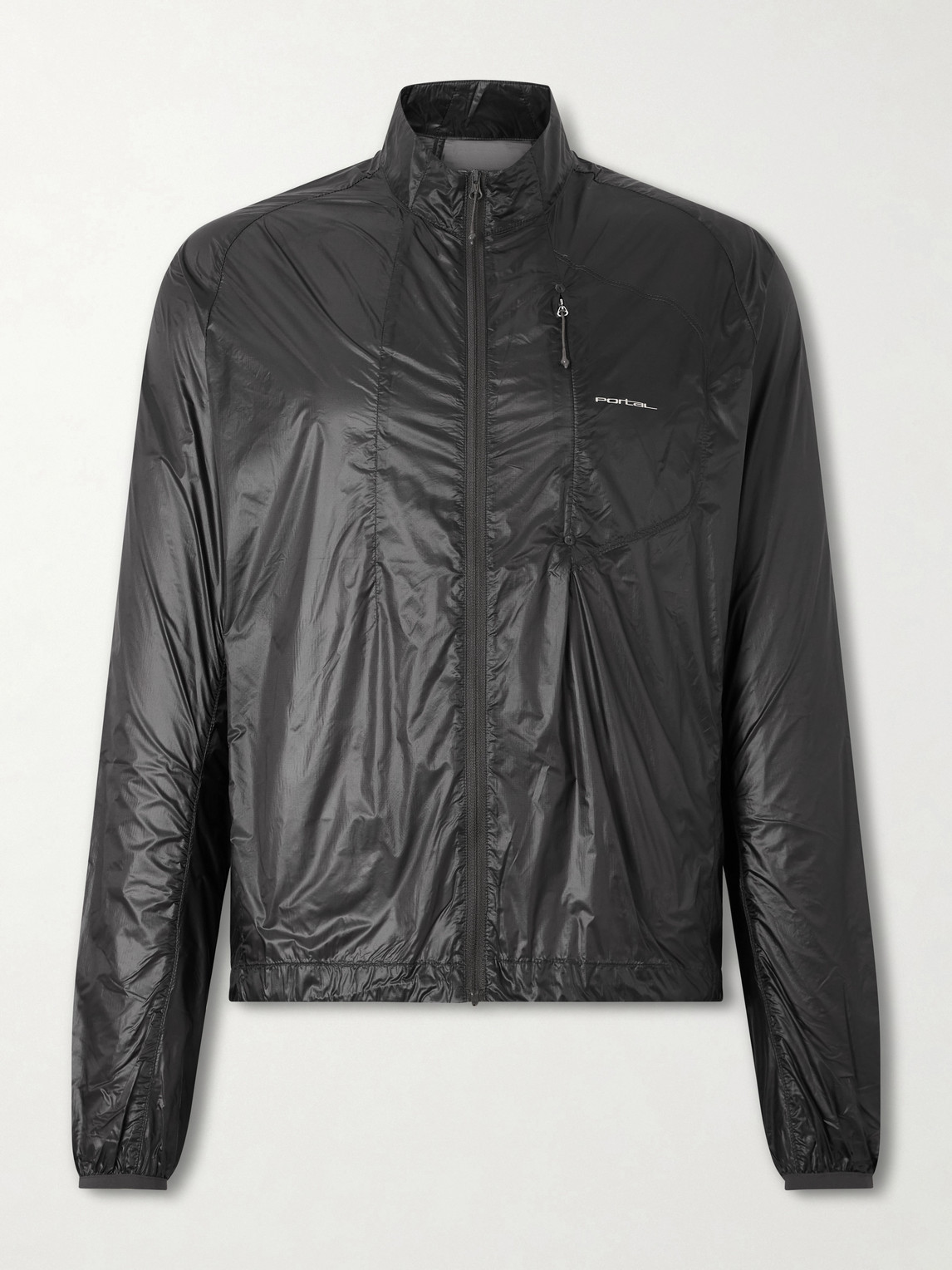 Portal Code Recycled-ripstop Jacket In Black