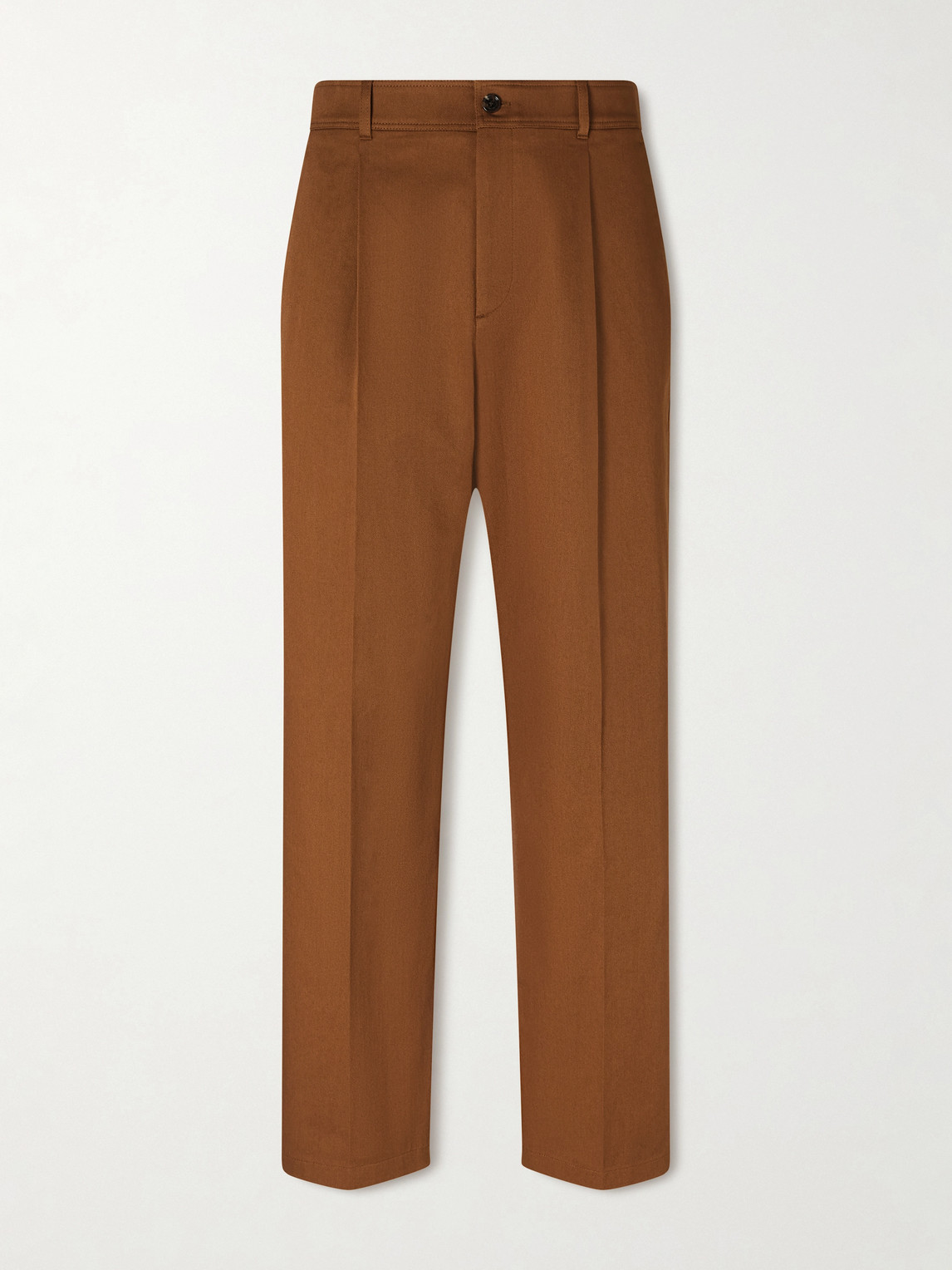 Valentino Garavani Straight-Leg Cotton-Gabardine Trousers - Men
