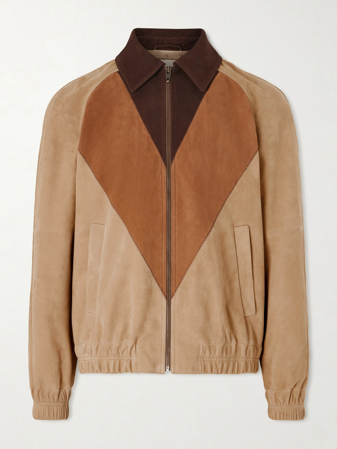 Valentino Garavani Panelled Suede Jacket IT 48