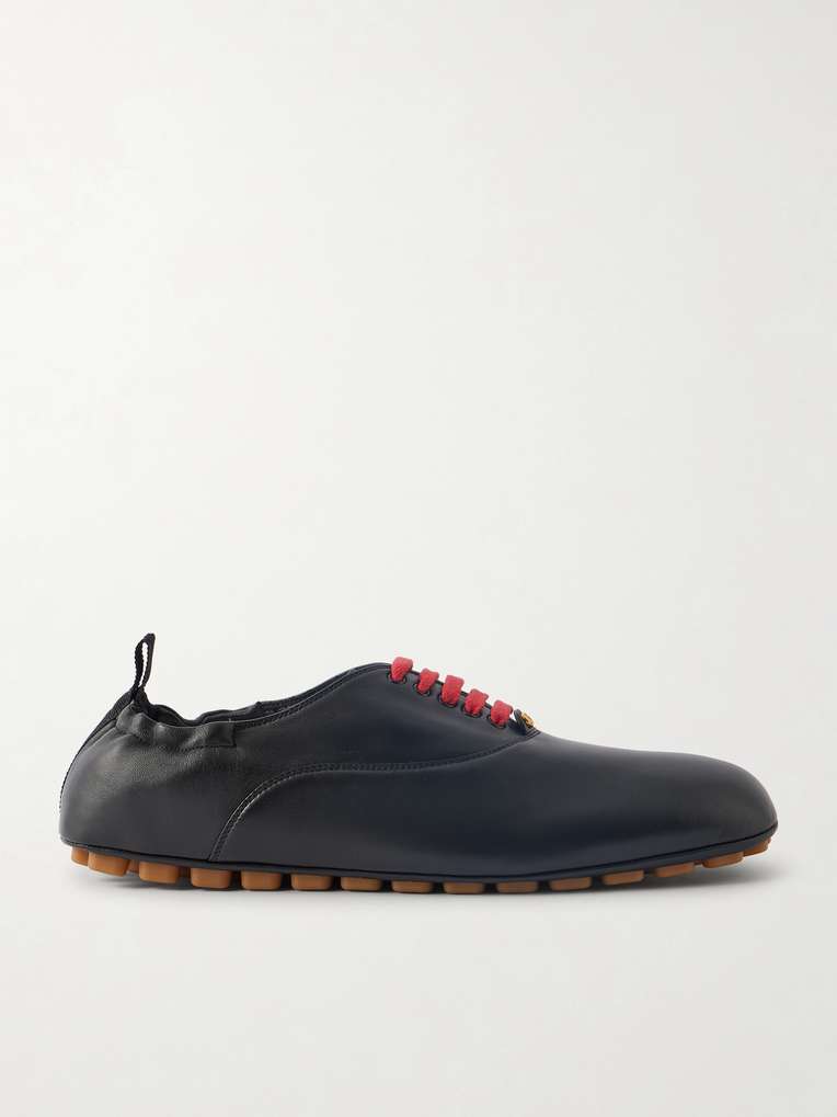 Valentino Garavani — Rythmika Derby Leather Sneakers