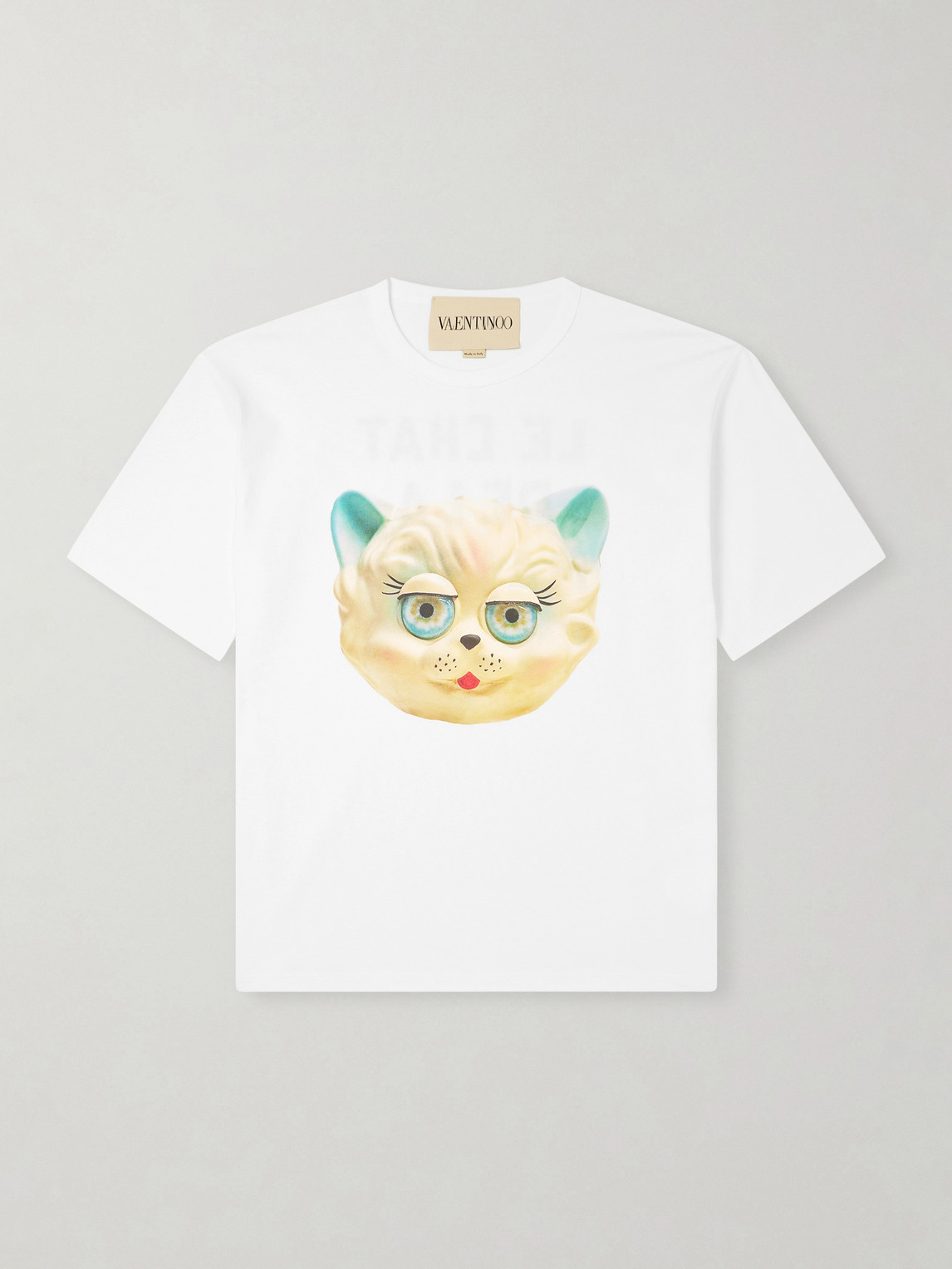 Valentino Garavani Le Chat De La Maison Printed Cotton-Jersey T-hirt - Men