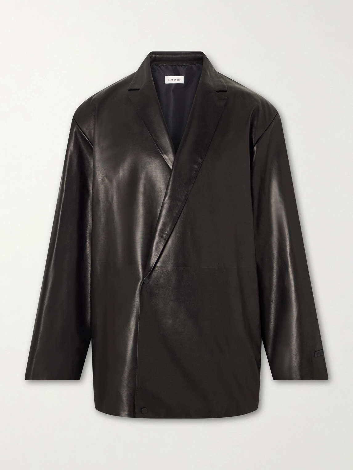 Fear of god Double-Breasted Leather Jacket IT 46