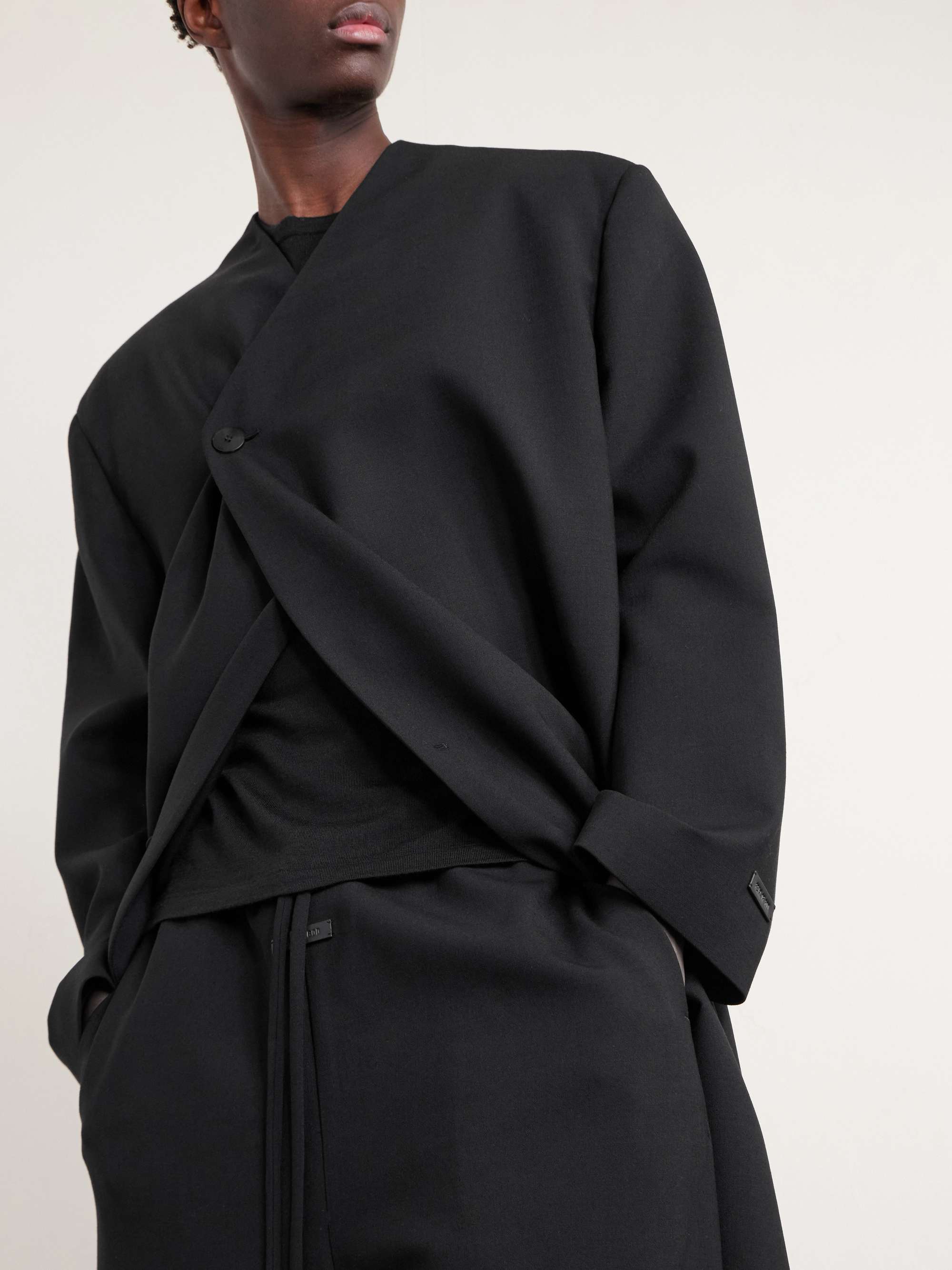 FEAR OF GOD Lapelless Wool-Blend Coat for Men | MR PORTER