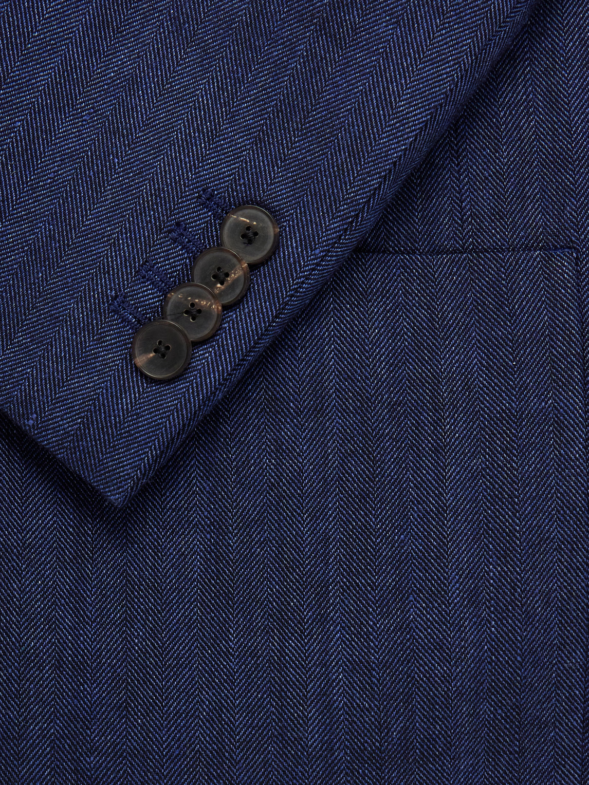 Mr P. - Herringbone Linen-Blend Suit Jacket