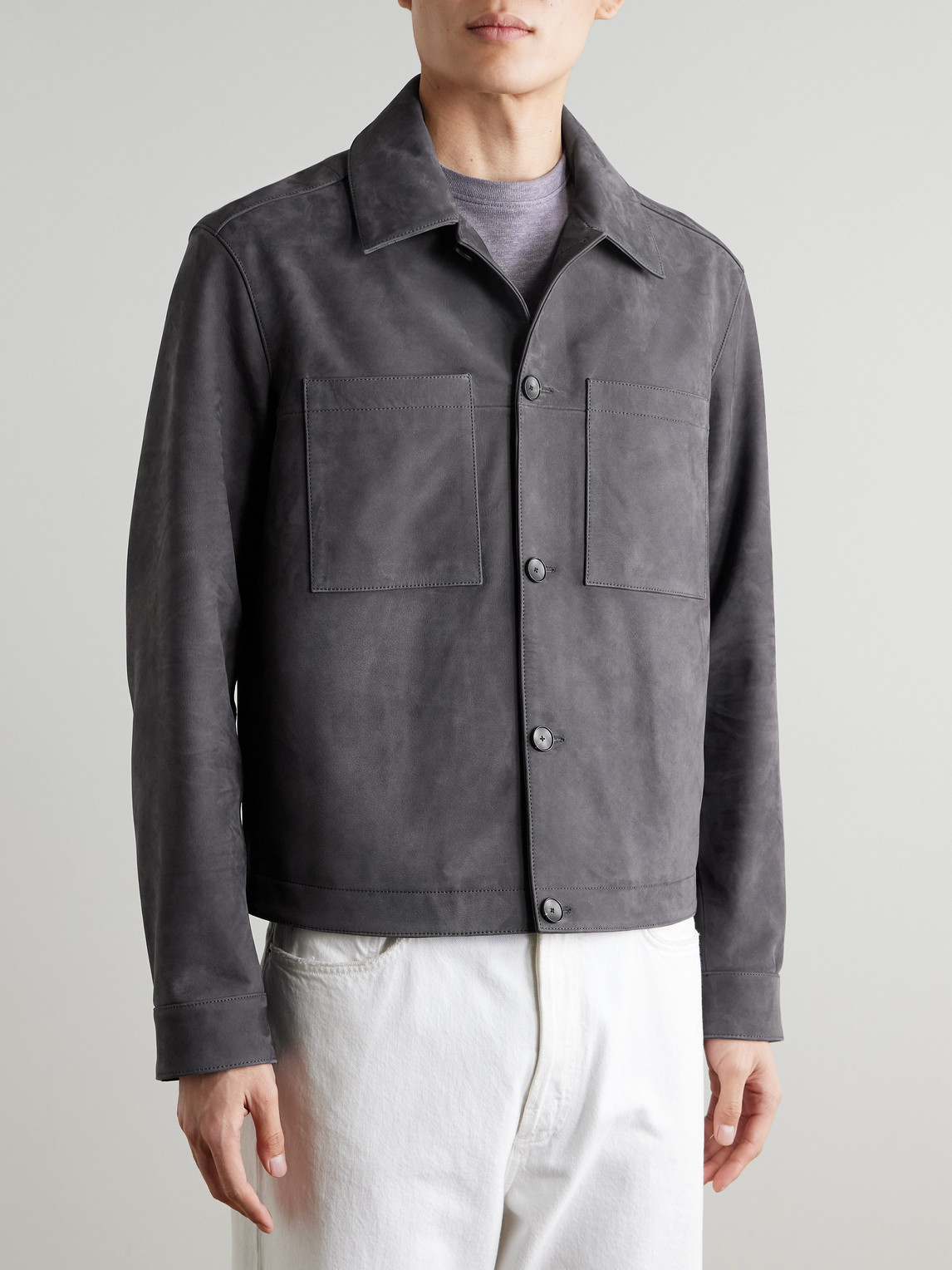 Mr P. - Suede Overshirt