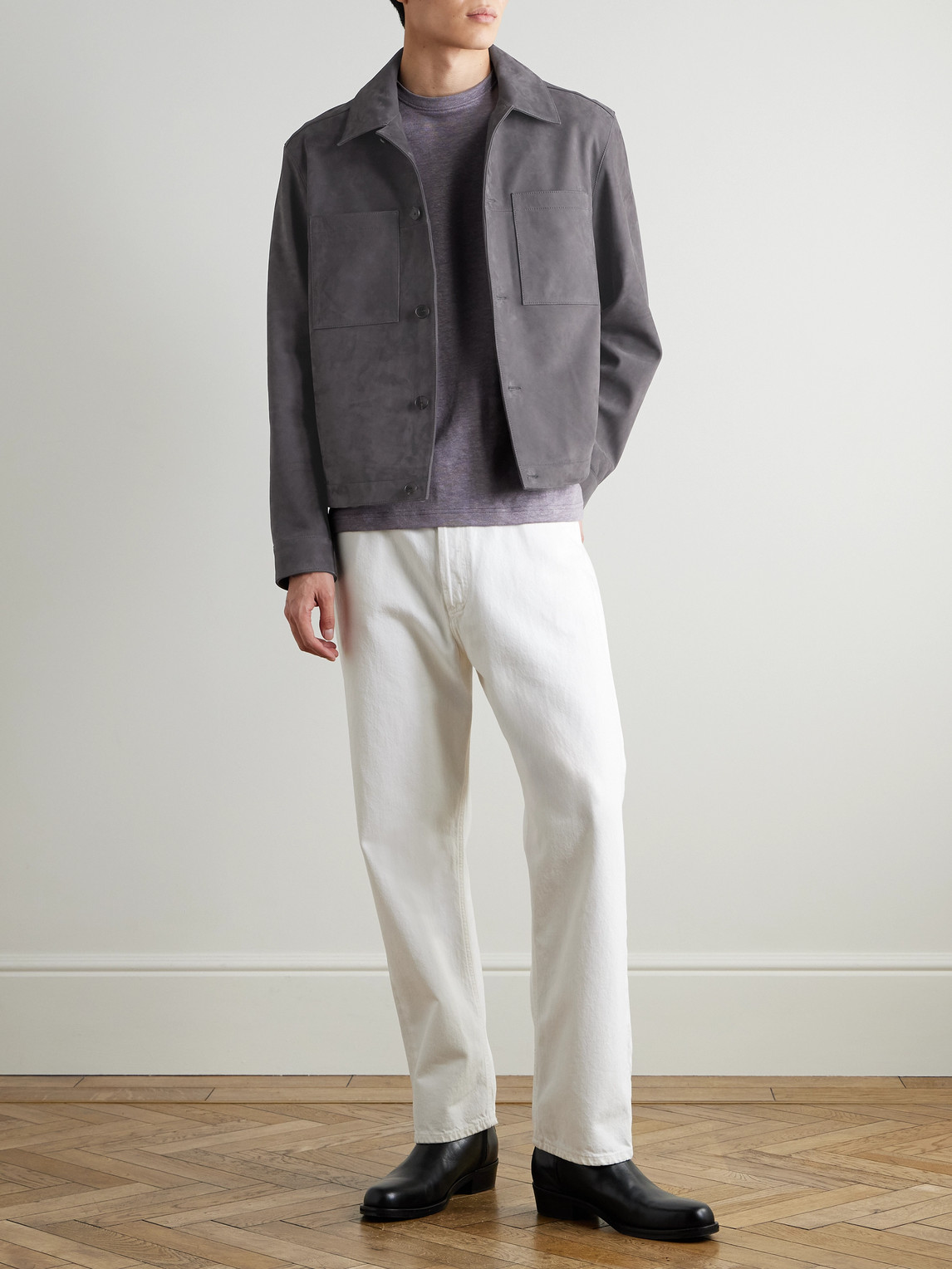 Mr P. - Suede Overshirt