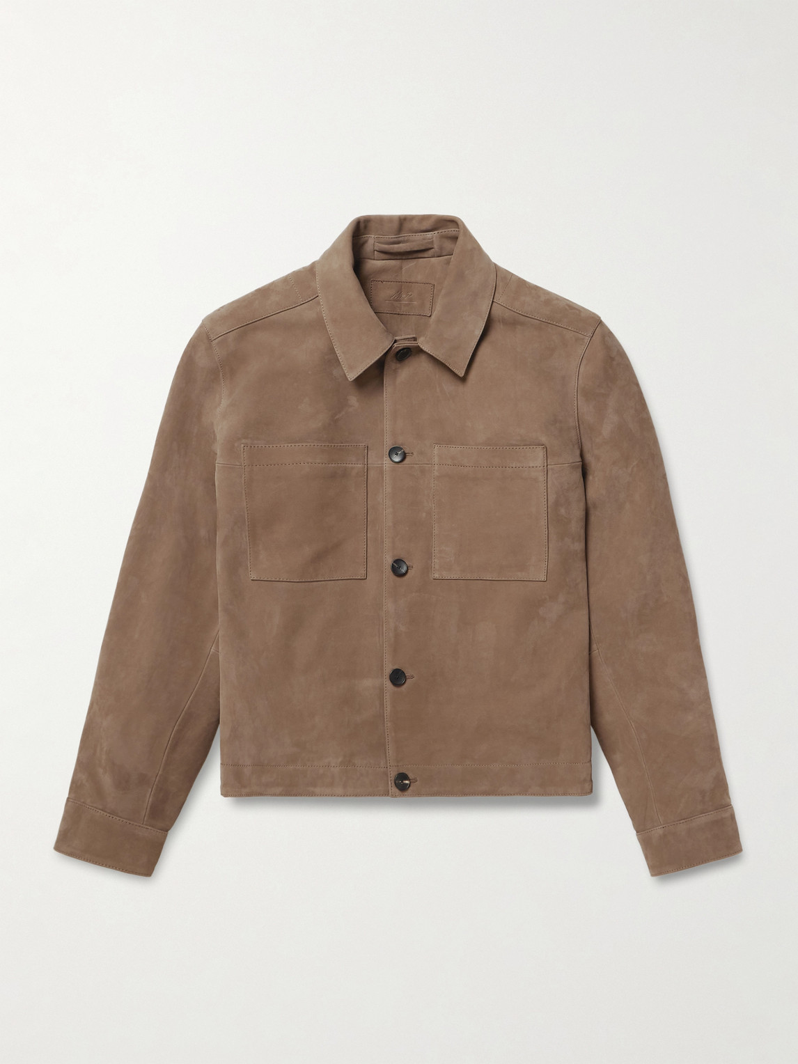 MR P. Suede Overshirten