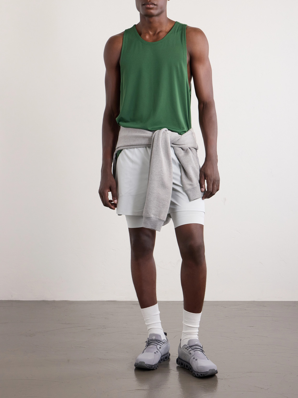 License to Train Recycled-Mesh Tank Top — 2