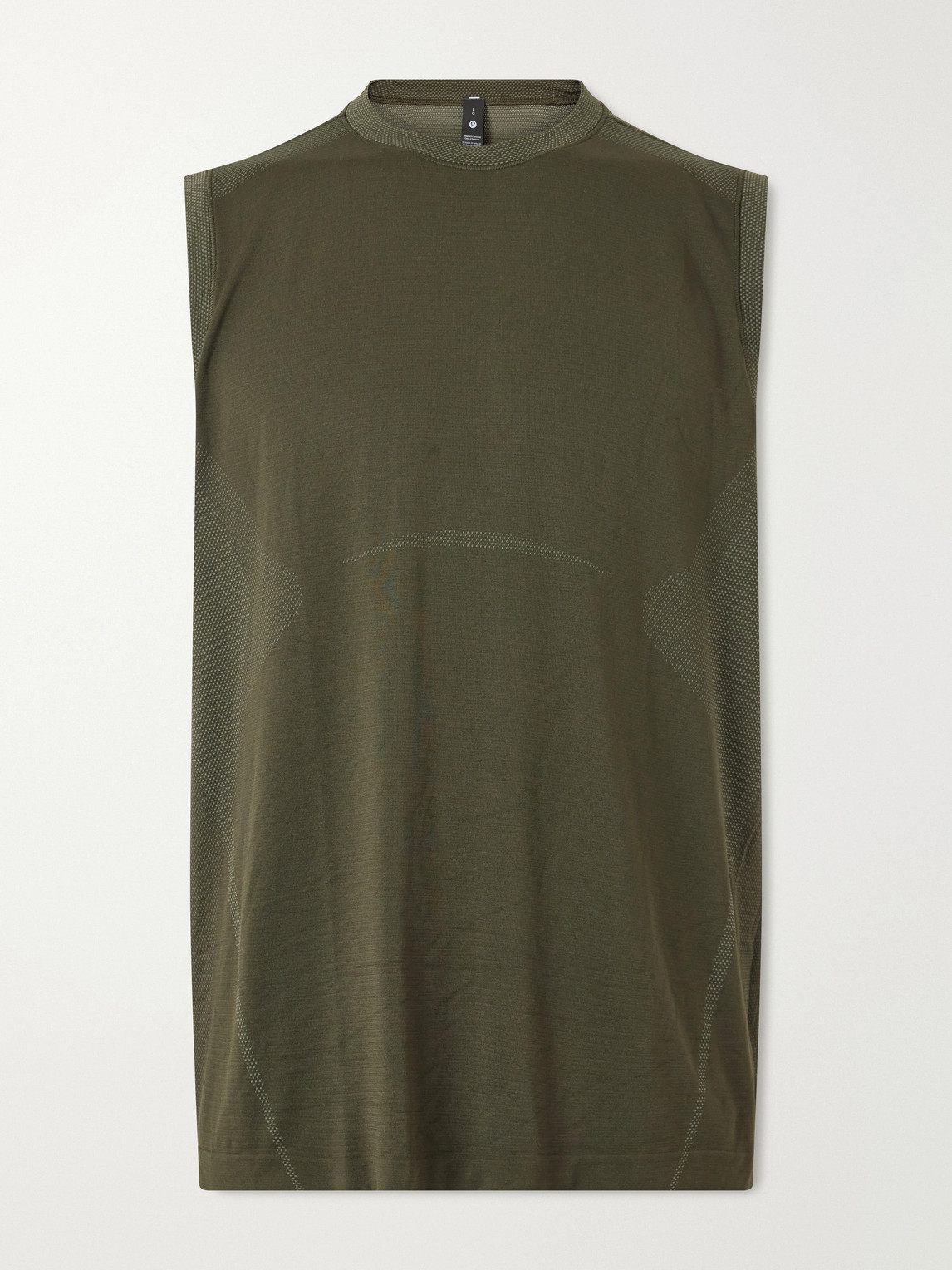 Metal Vent Recycled-Jersey Top
