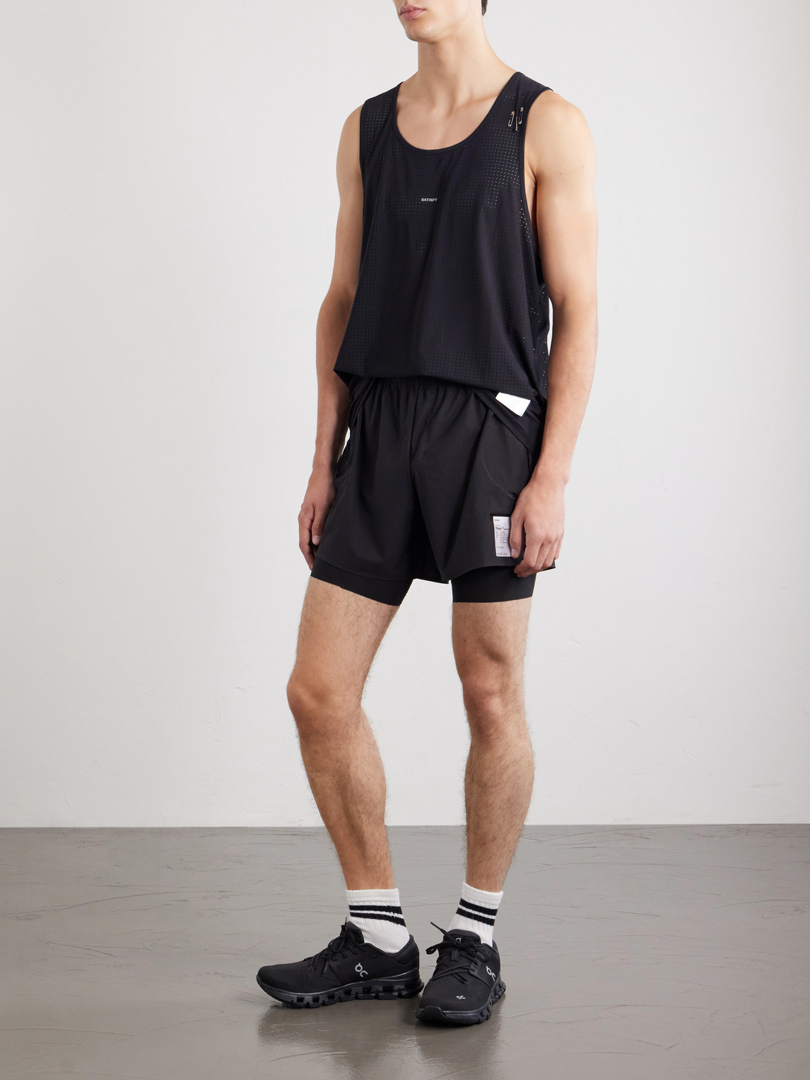 Rippy™ Layered 5" Cordura® and Justice™ Running Shorts — 2