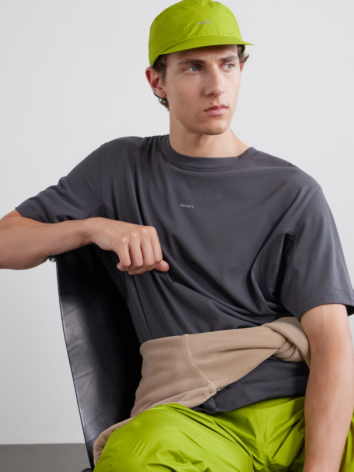 Logo-Print PERTEX® Shield Air Ripstop Running Cap — 2