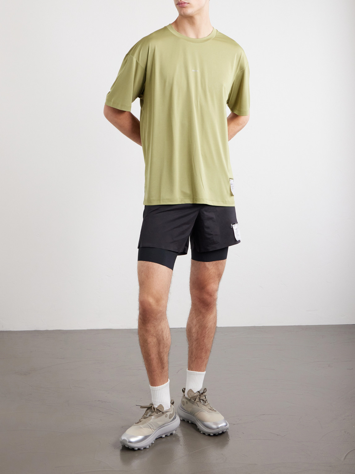Logo-Print Auralite™ T-Shirt