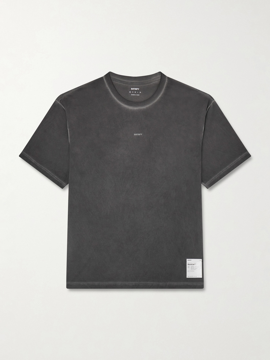 Satisfy – Logo-Print Tie-Dyed AuraLite™ T-Shirt