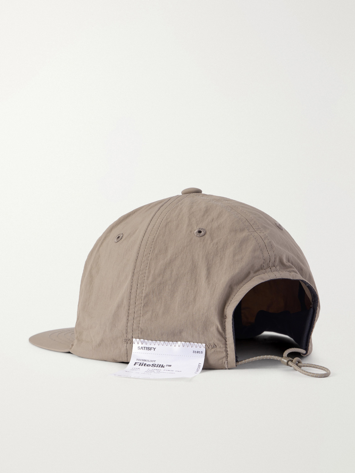  Satisfy - Flitesilk Logo-embroidered Shell Running Cap - Men - Brown 