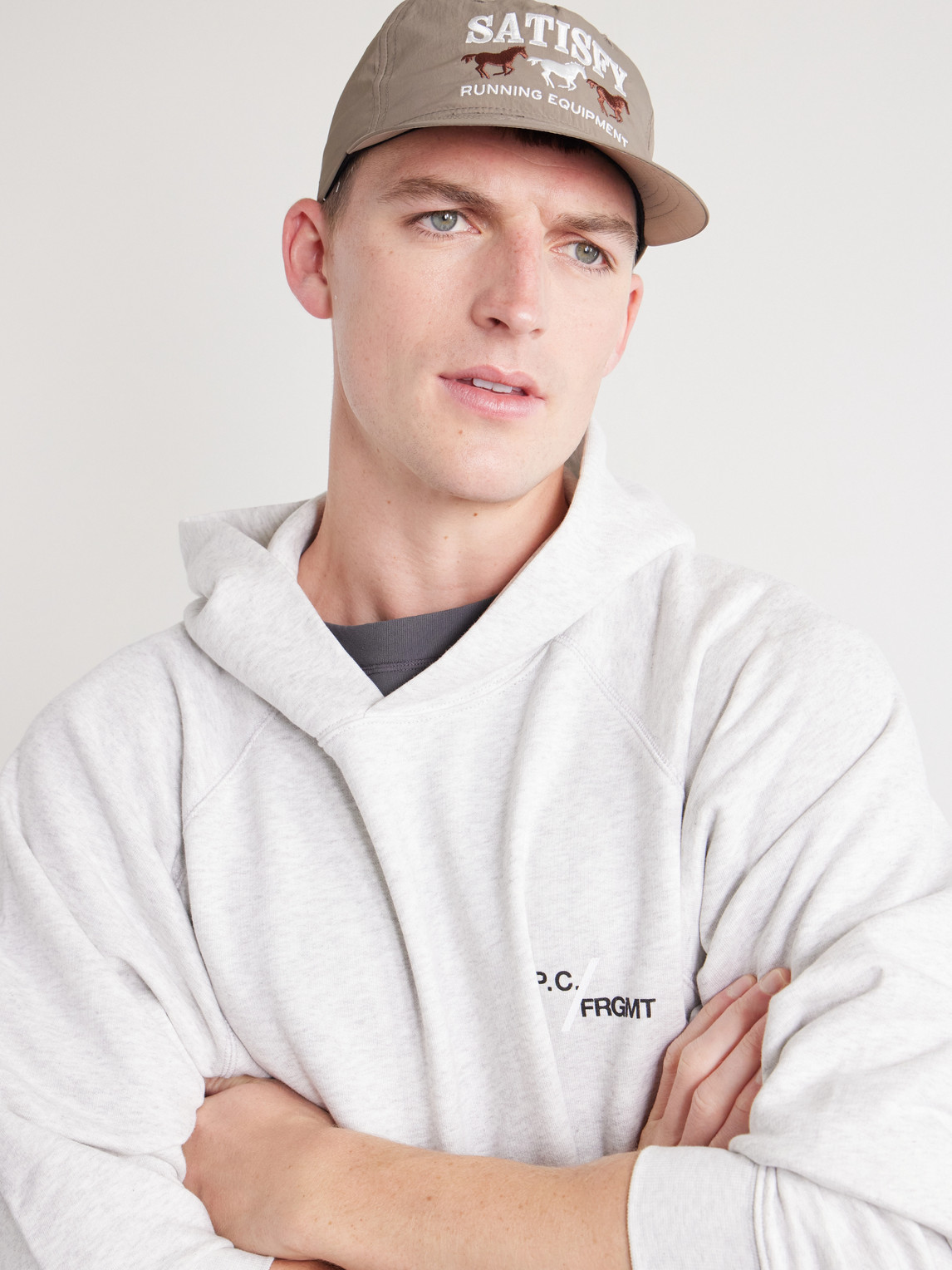 Satisfy - Flitesilk Logo-embroidered Shell Running Cap - Men - Brown 
