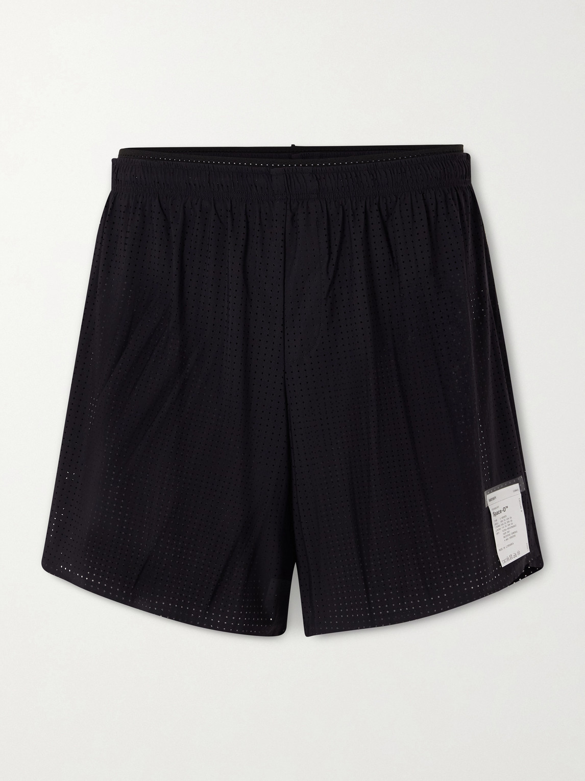 Straight-Leg Logo-Appliquéd 5" Space‑O™ Shorts