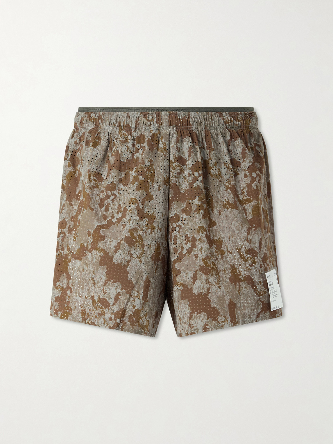Straight-Leg Logo-Appliquéd 5" Space‑O™ Shorts