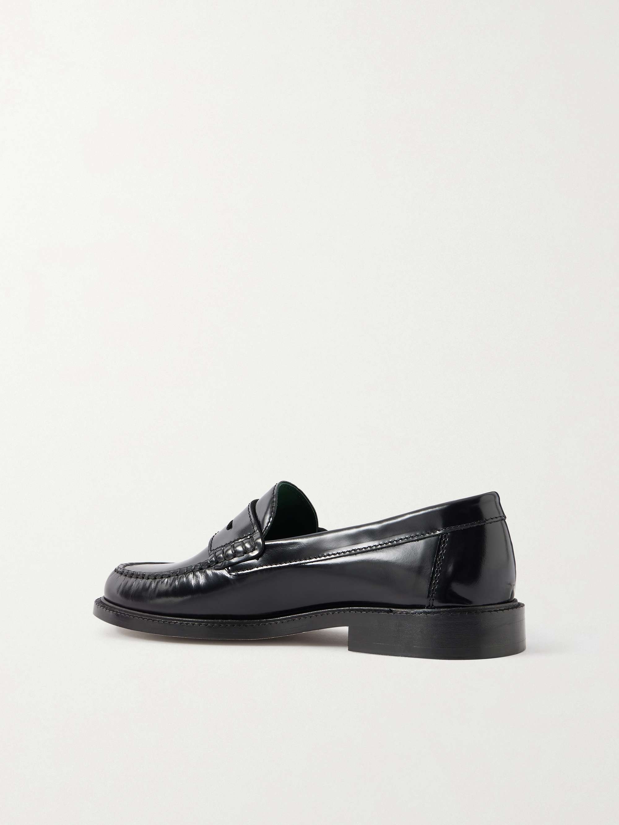Vinny’s Black & White Leather Penny Loafers - NIB VINNY main image 2