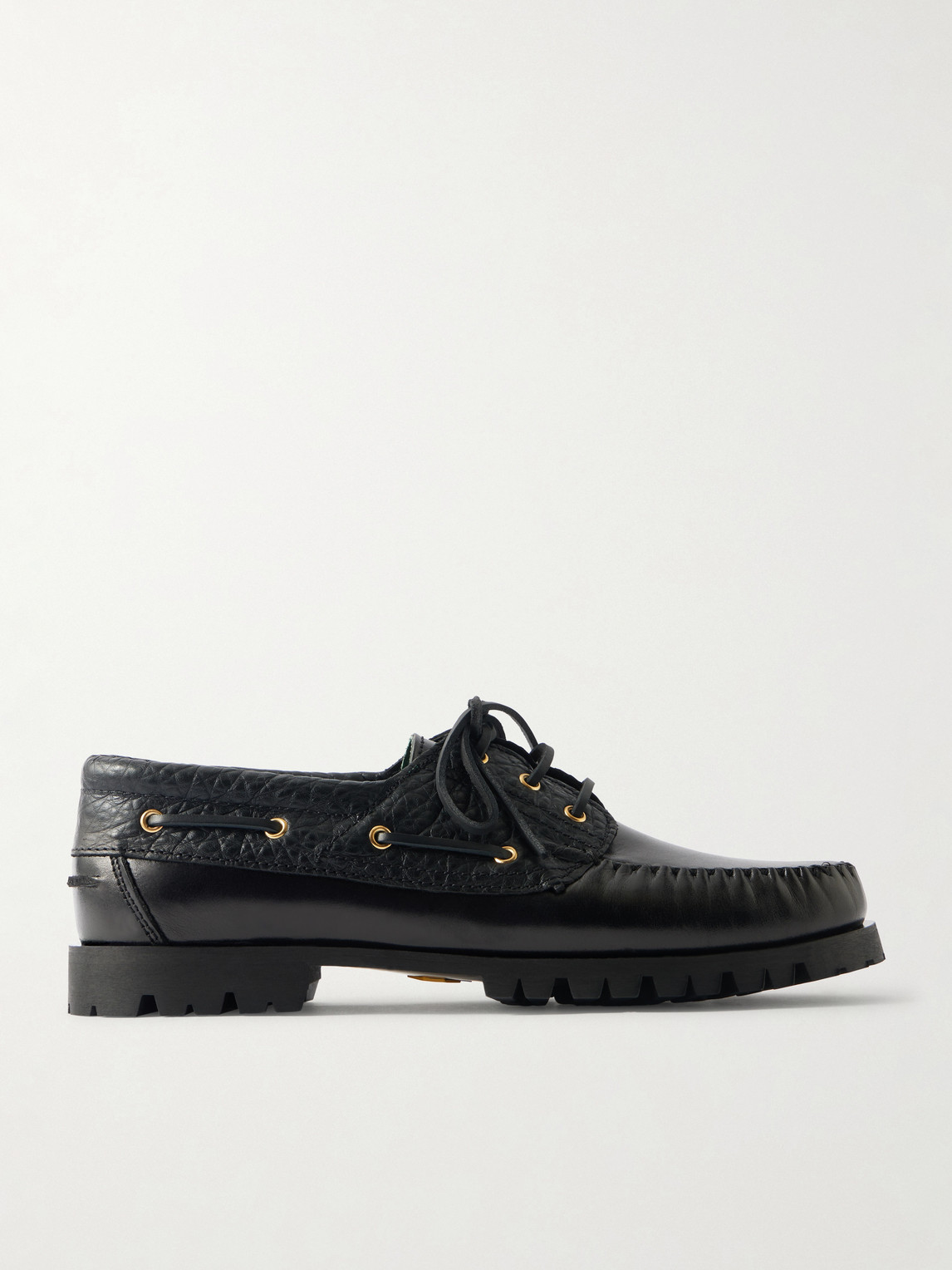 Vinny's Aztec Leather Boat Shoes EU 42