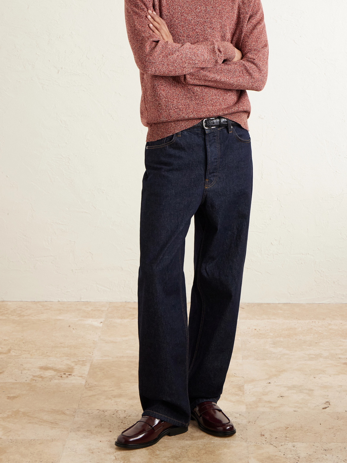 Townee Leather Penny Loafers