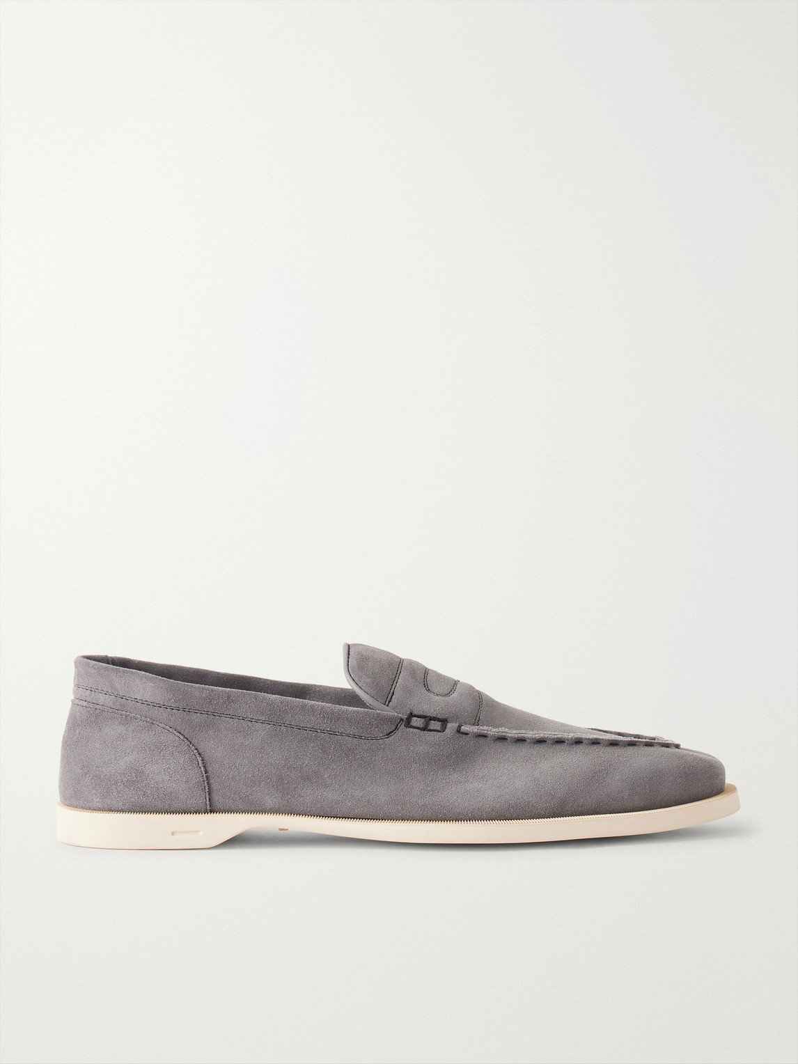 John Lobb Pace Suede Loafers UK 7.5
