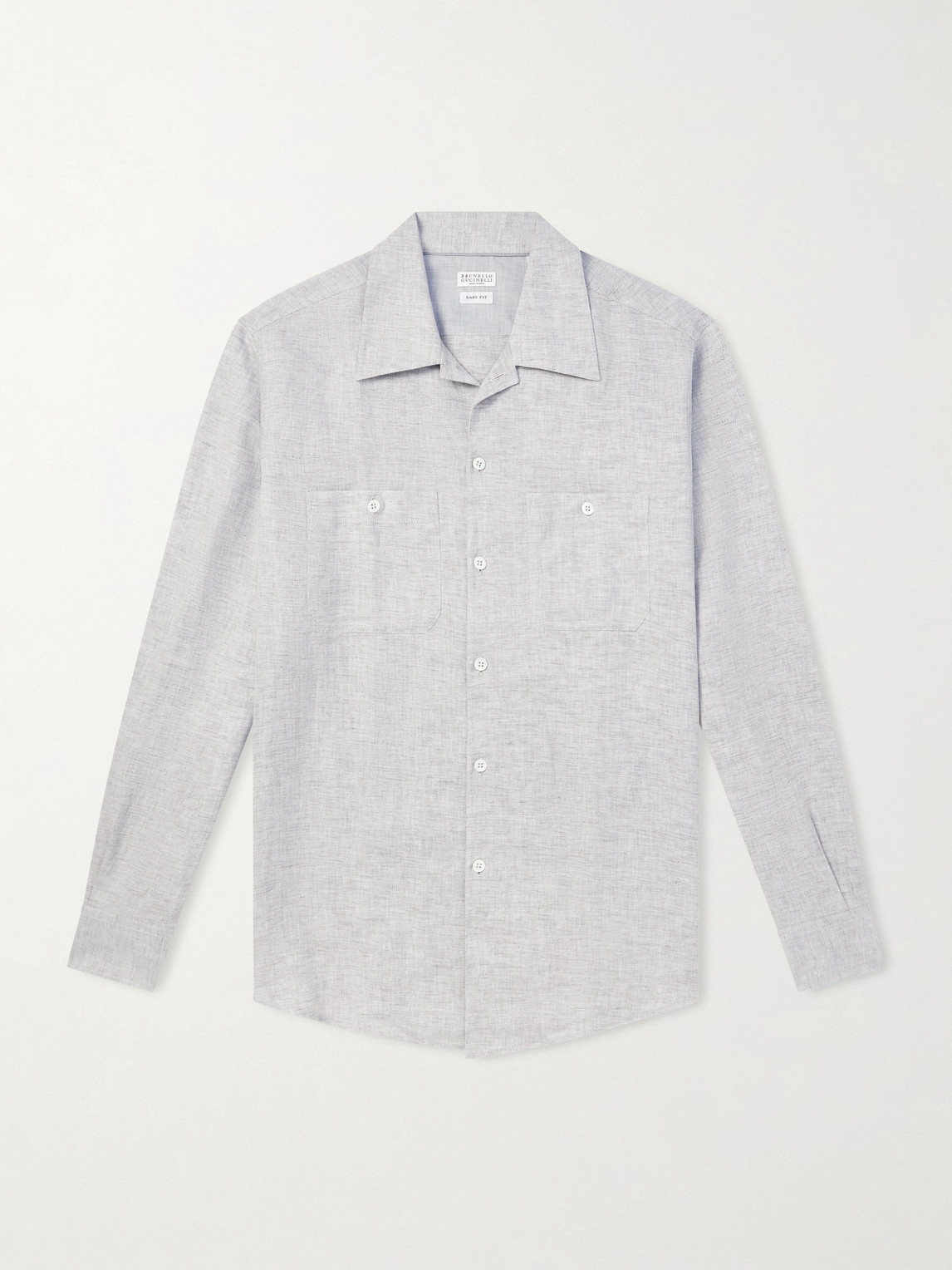 Brunello Cucinelli Hemp, inen and Cotton-Blend Shirt - Men