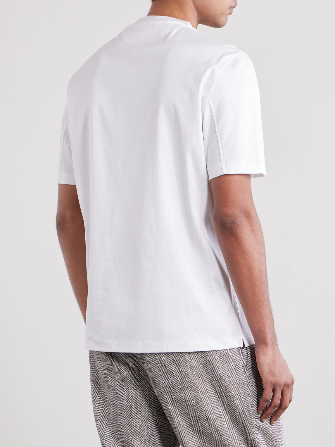 Logo-Print Cotton-Jersey T-Shirt