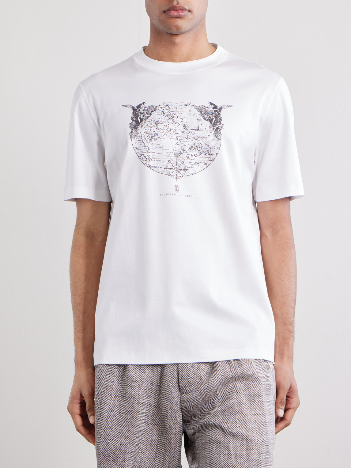 Logo-Print Cotton-Jersey T-Shirt