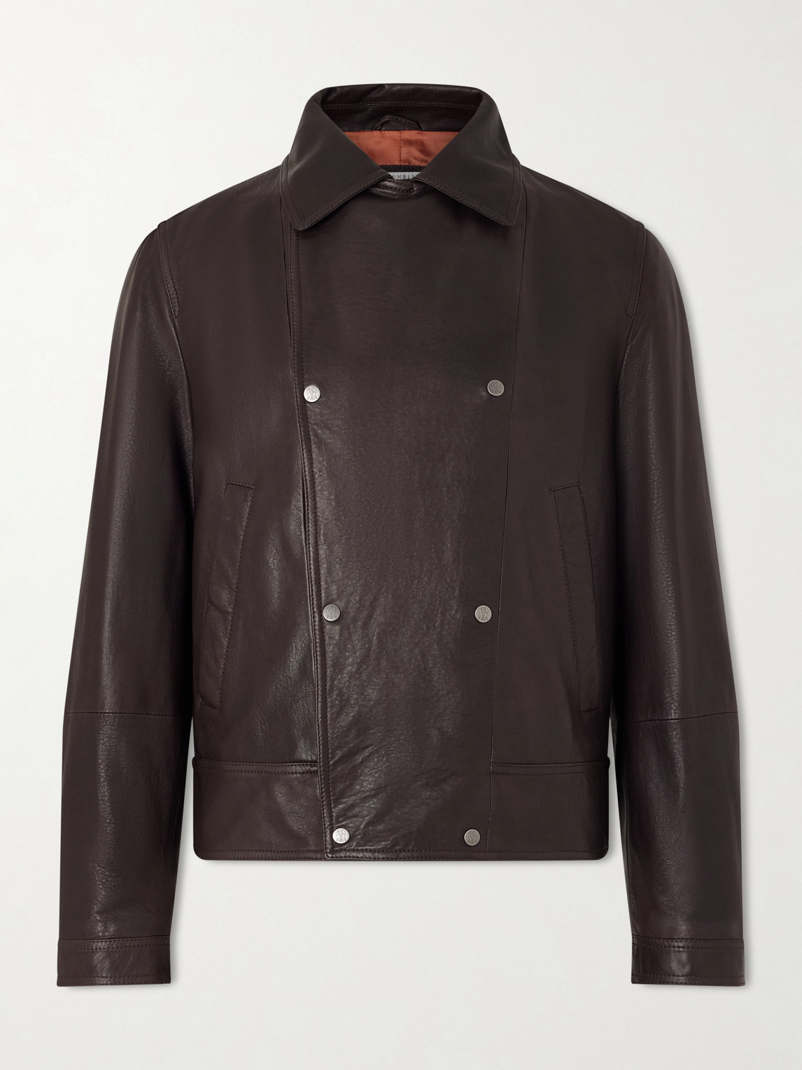 Brunello Cucinelli Leather Jacketen