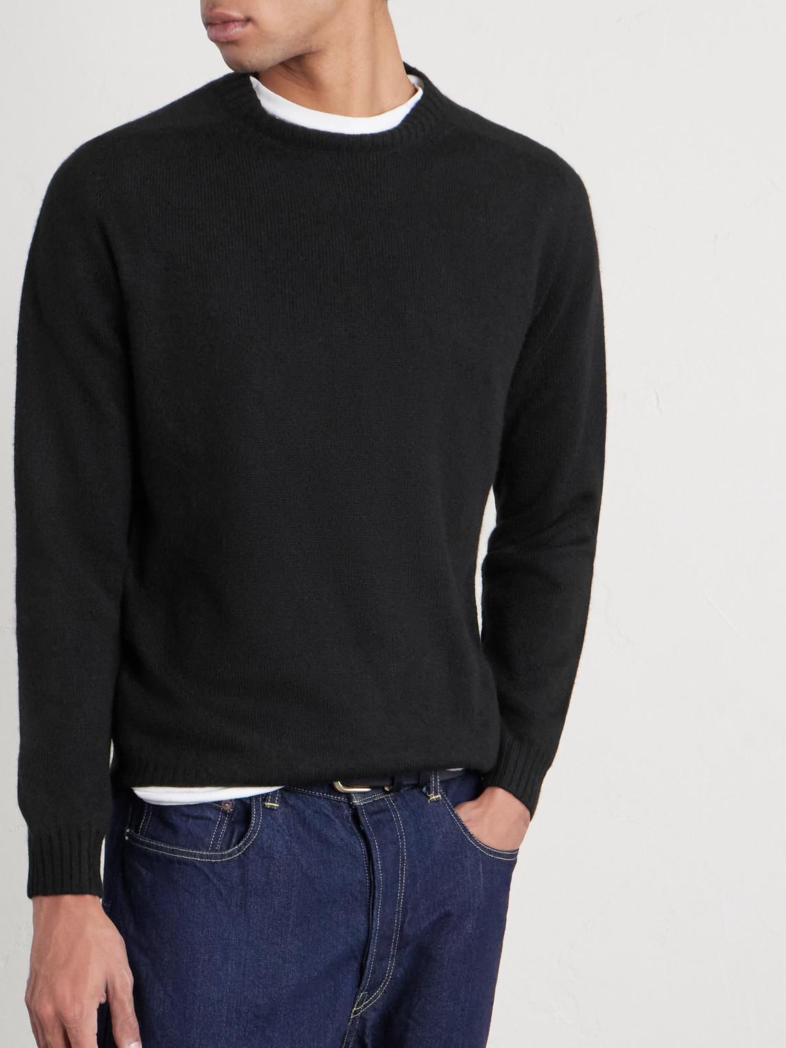  Boglioli - Cashmere Sweater - Men - Black - L 