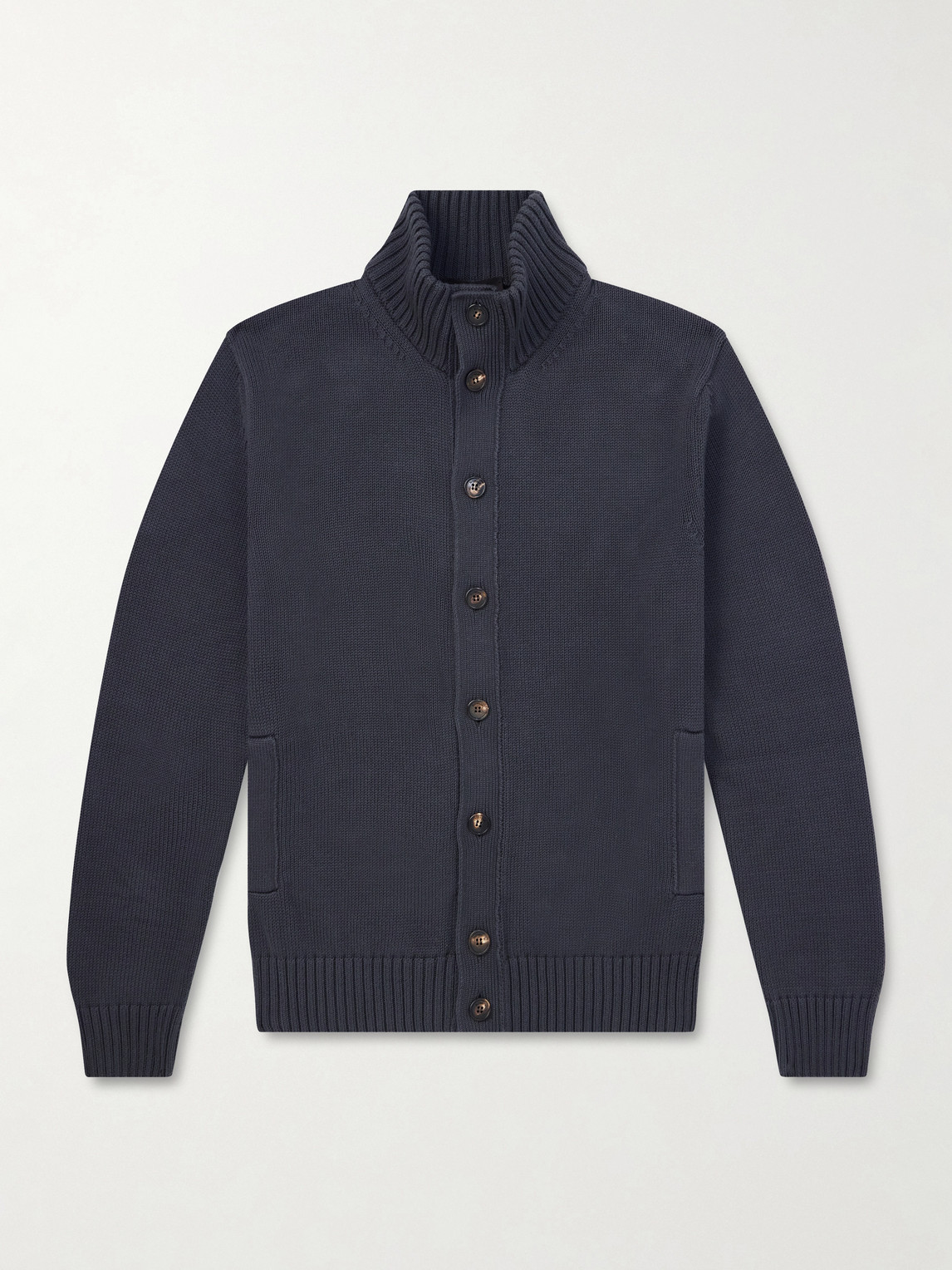 Slowear Cotton Cardigan In Blue