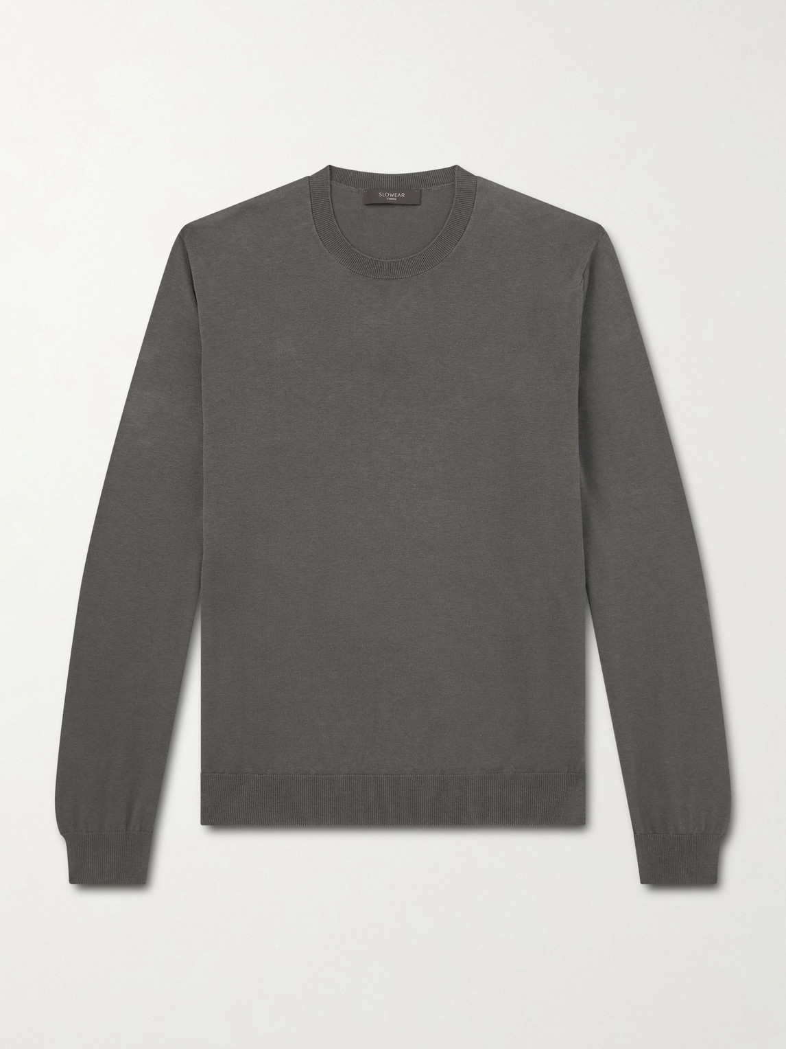 Slowear Slim-Fit Cotton and Silk-Blend Sweater IT 52