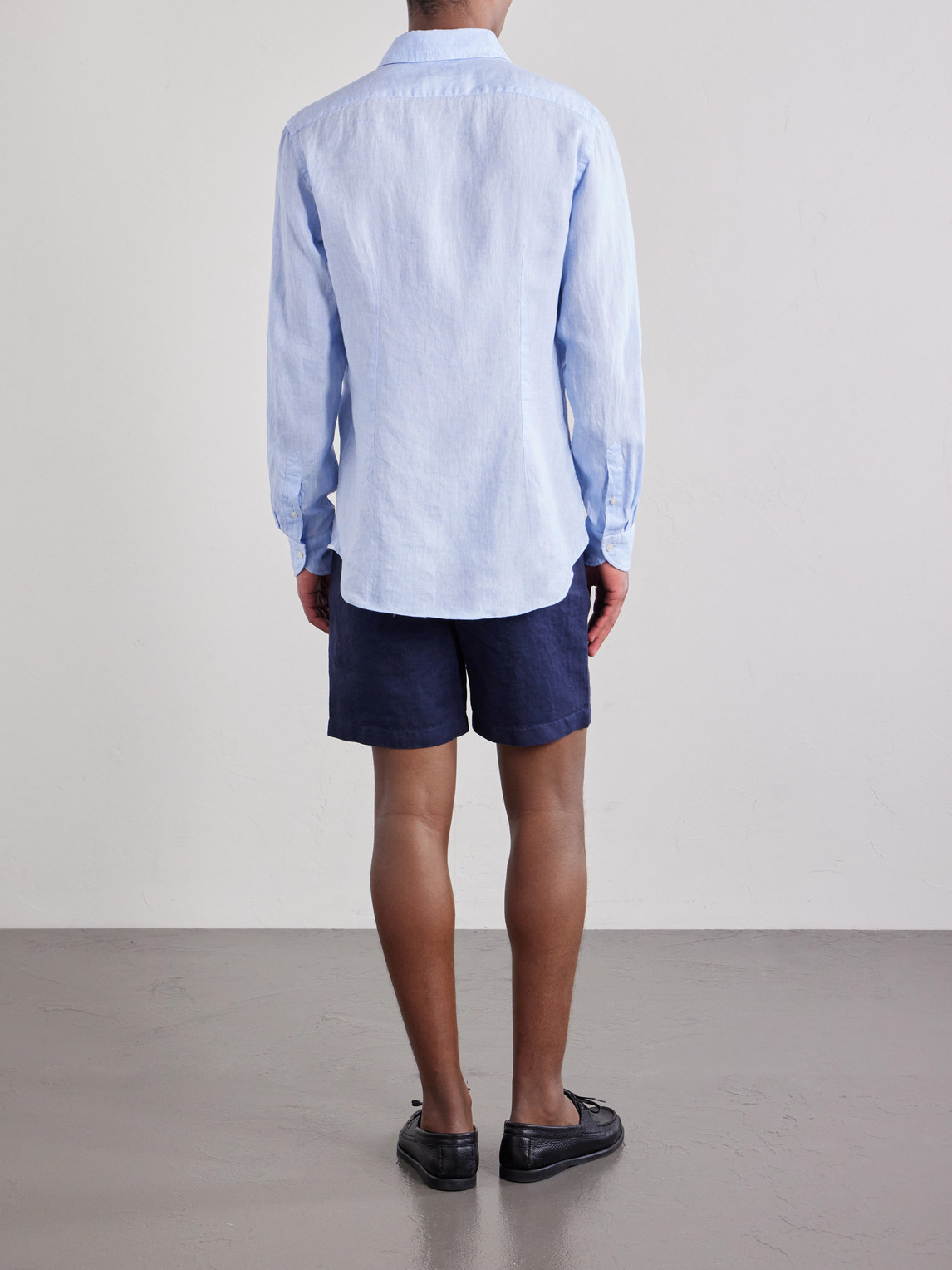  Slowear - Linen Shirt - Men - Blue - Eu 37 