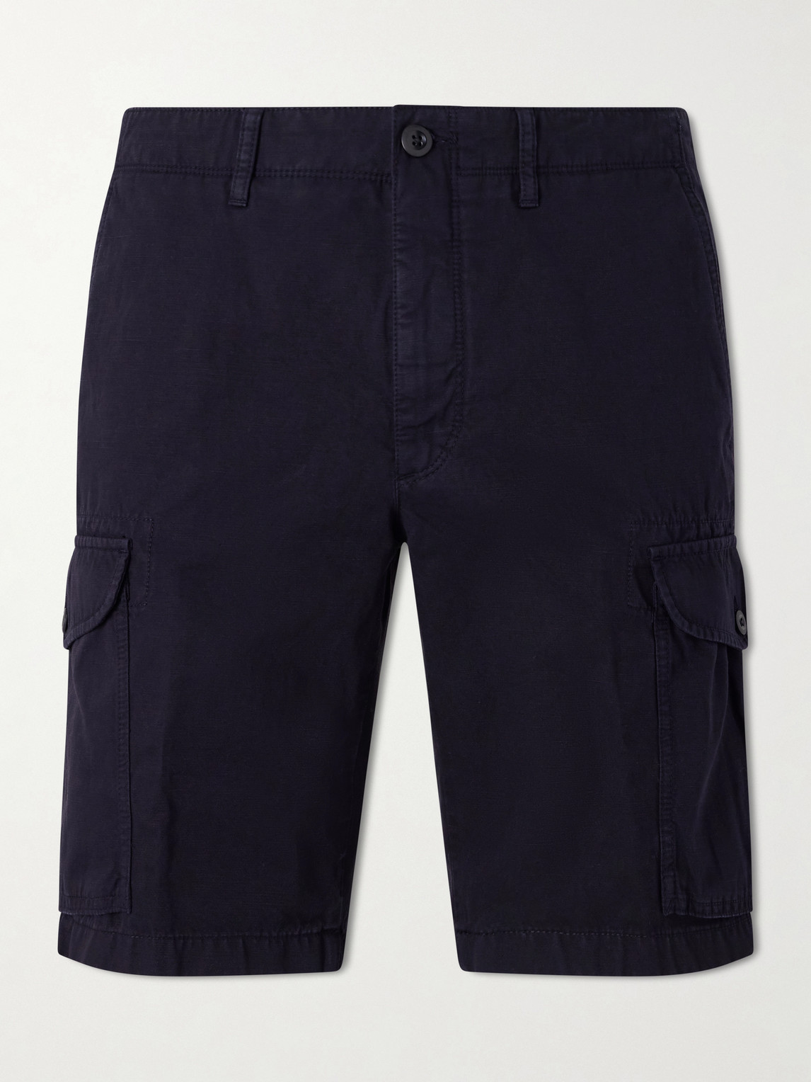 Slowear Straight-Leg Cotton and Linen-Blend Shorts UK/US 32