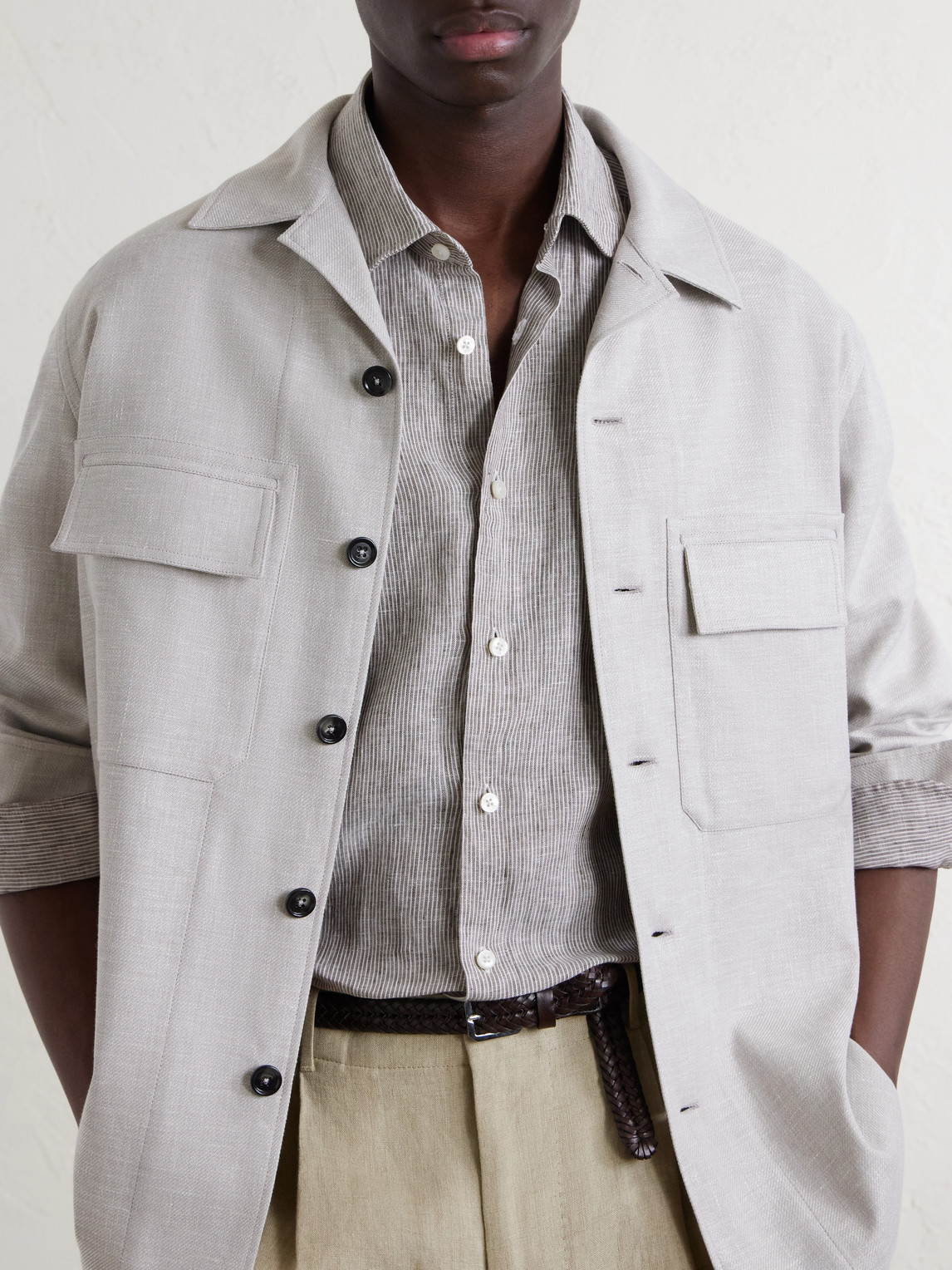 Striped Linen