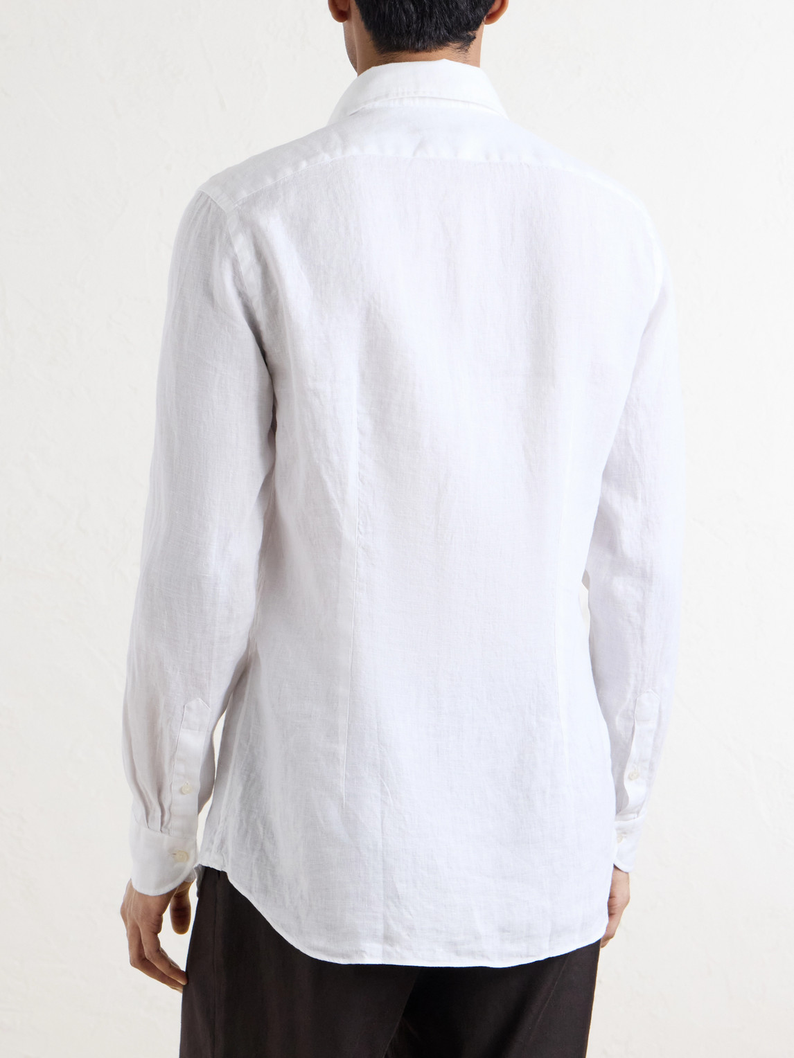  Slowear - Linen Shirt - Men - White - Eu 39 