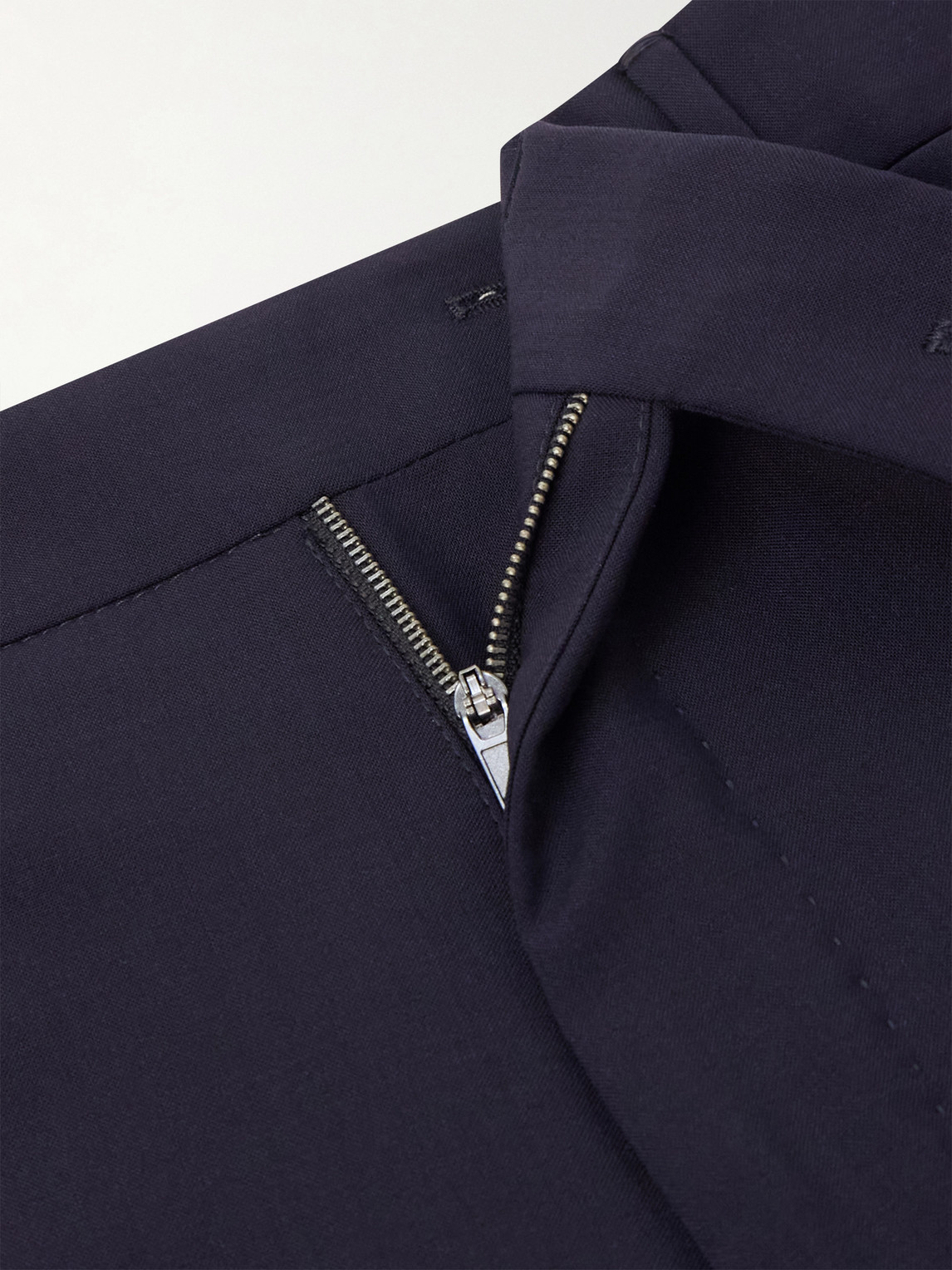 Tapered Virgin Wool-Blend Suit Trousers
