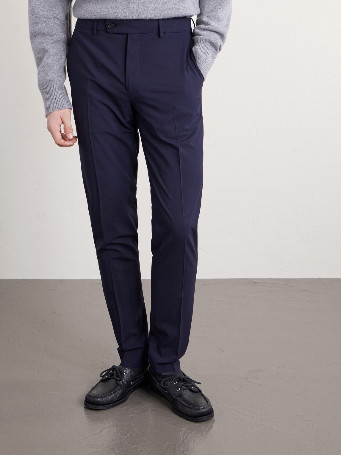  Slowear - Tapered Virgin Wool-blend Suit Trousers - Men - Blue - It 44 