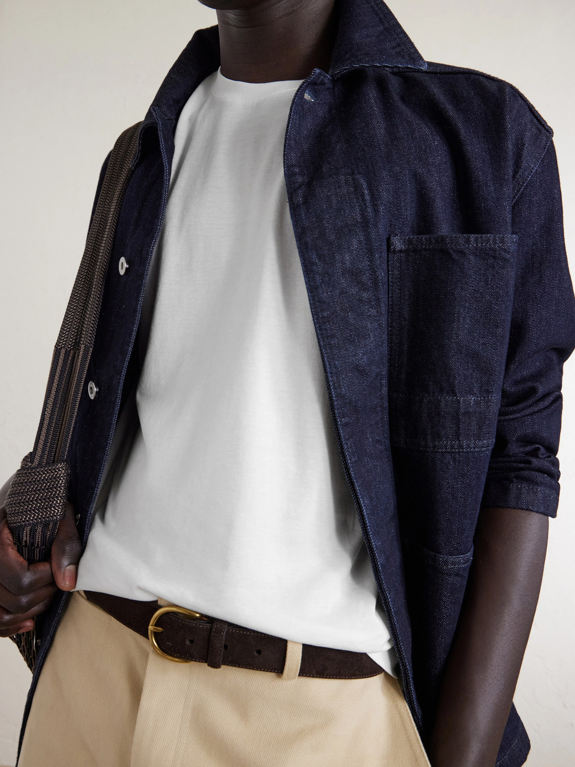 Zanone Cotton And Silk-Blend Jersey T-Shirt