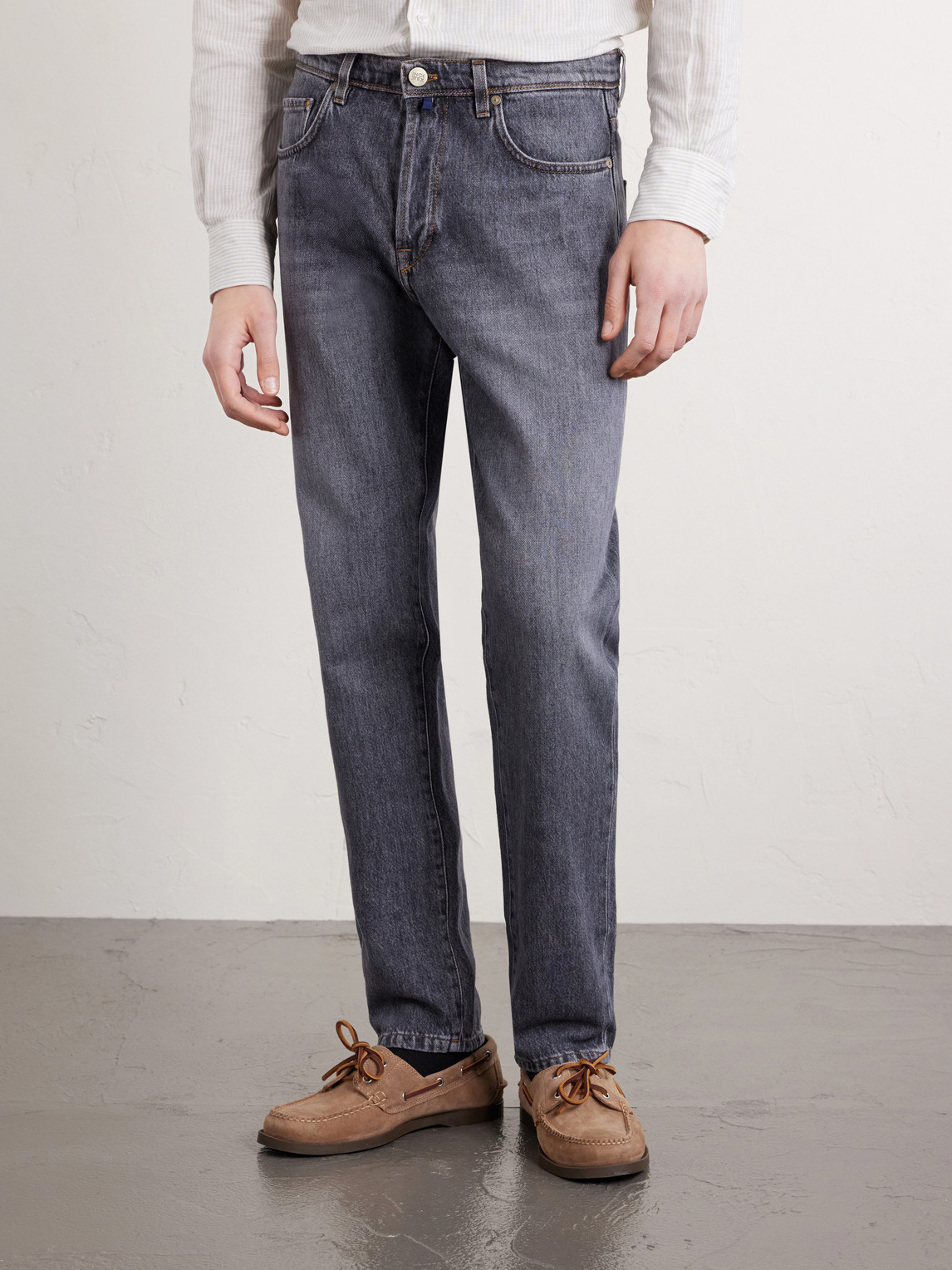  Slowear - Tapered Jeans - Men - Gray - Uk/us 30 