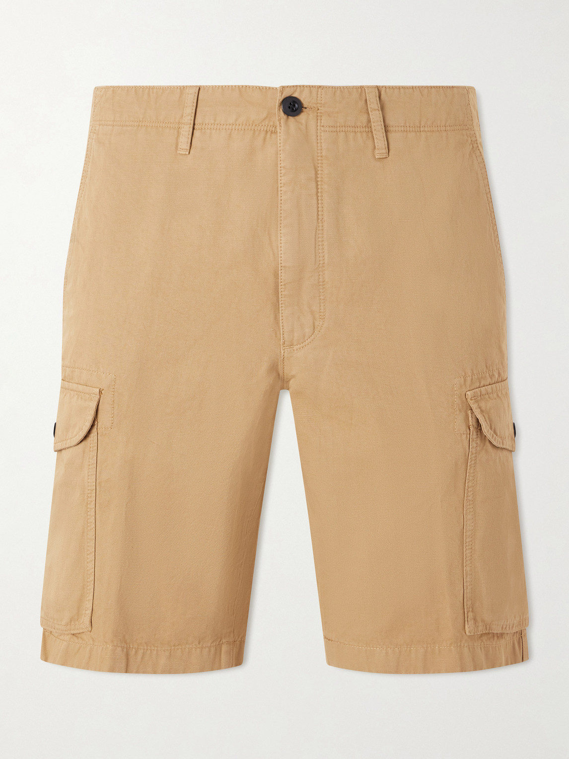 Slowear Straight-Leg Cotton and Linen-Blend Shorts UK/US 34