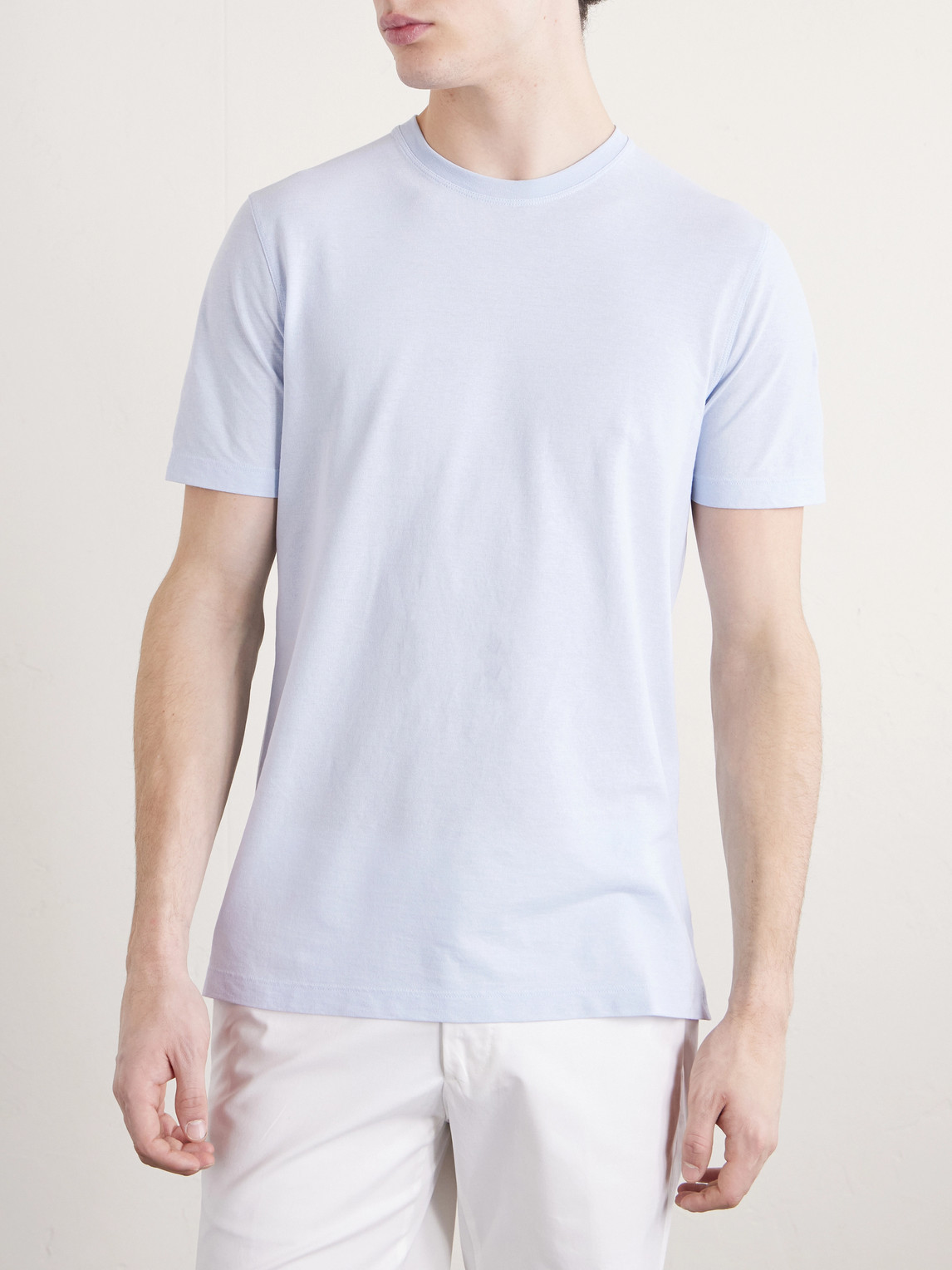 Zanone Slim-Fit Cotton-Jersey T-Shirt
