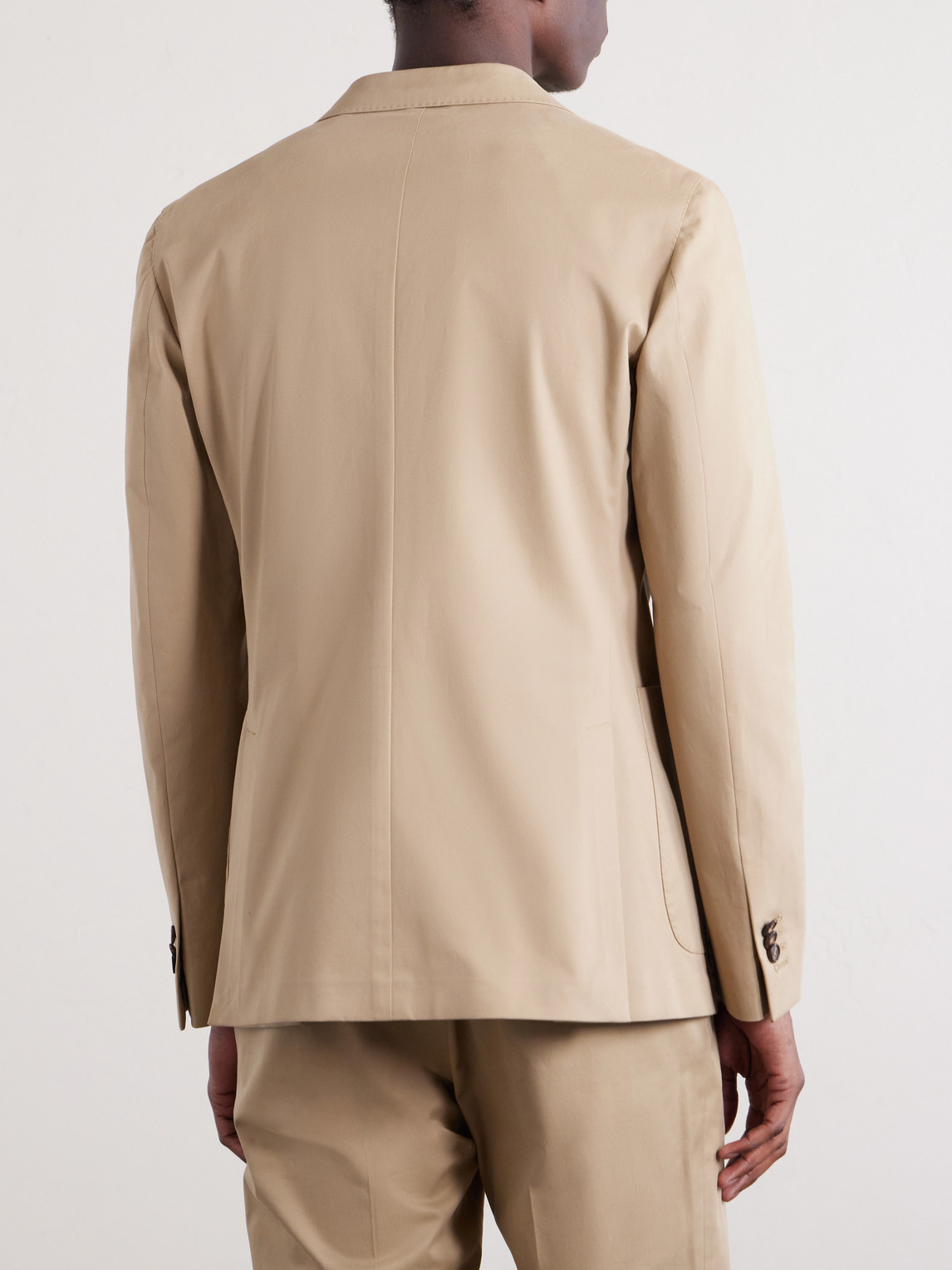  Slowear - Cotton-blend Suit Jacket - Men - Neutrals - It 48 