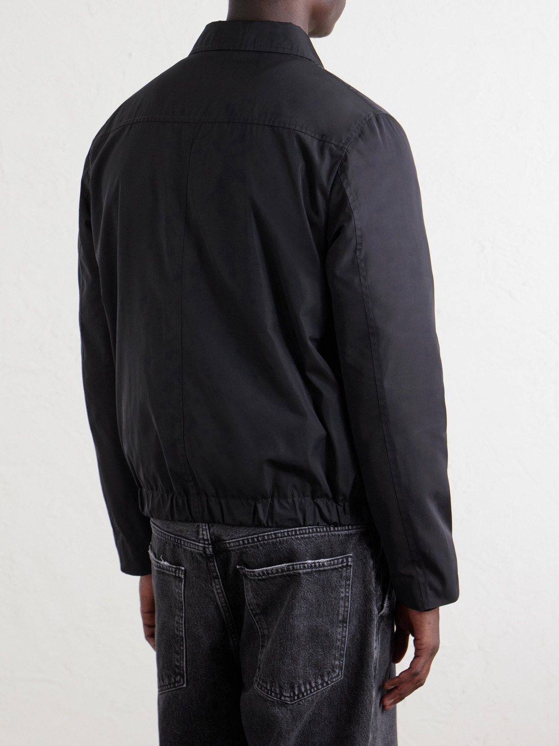 Slowear - Woven Bomber Jacket - Men - Blue - It 48 