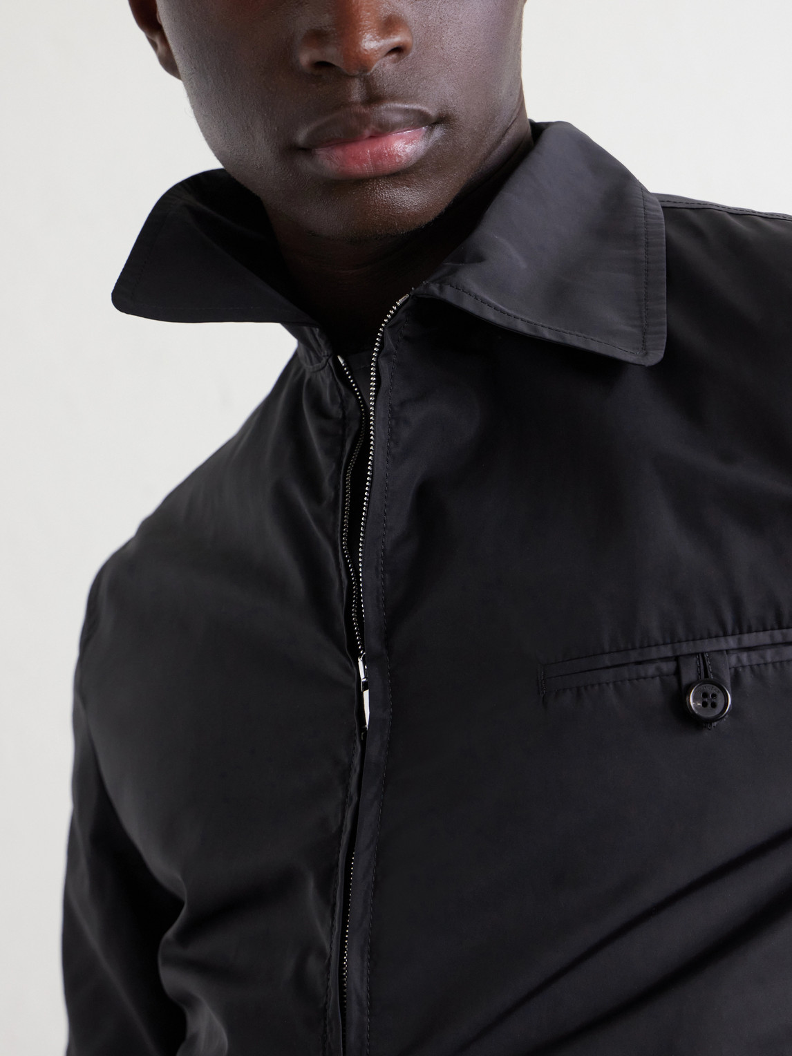 Montedoro Woven Bomber Jacket