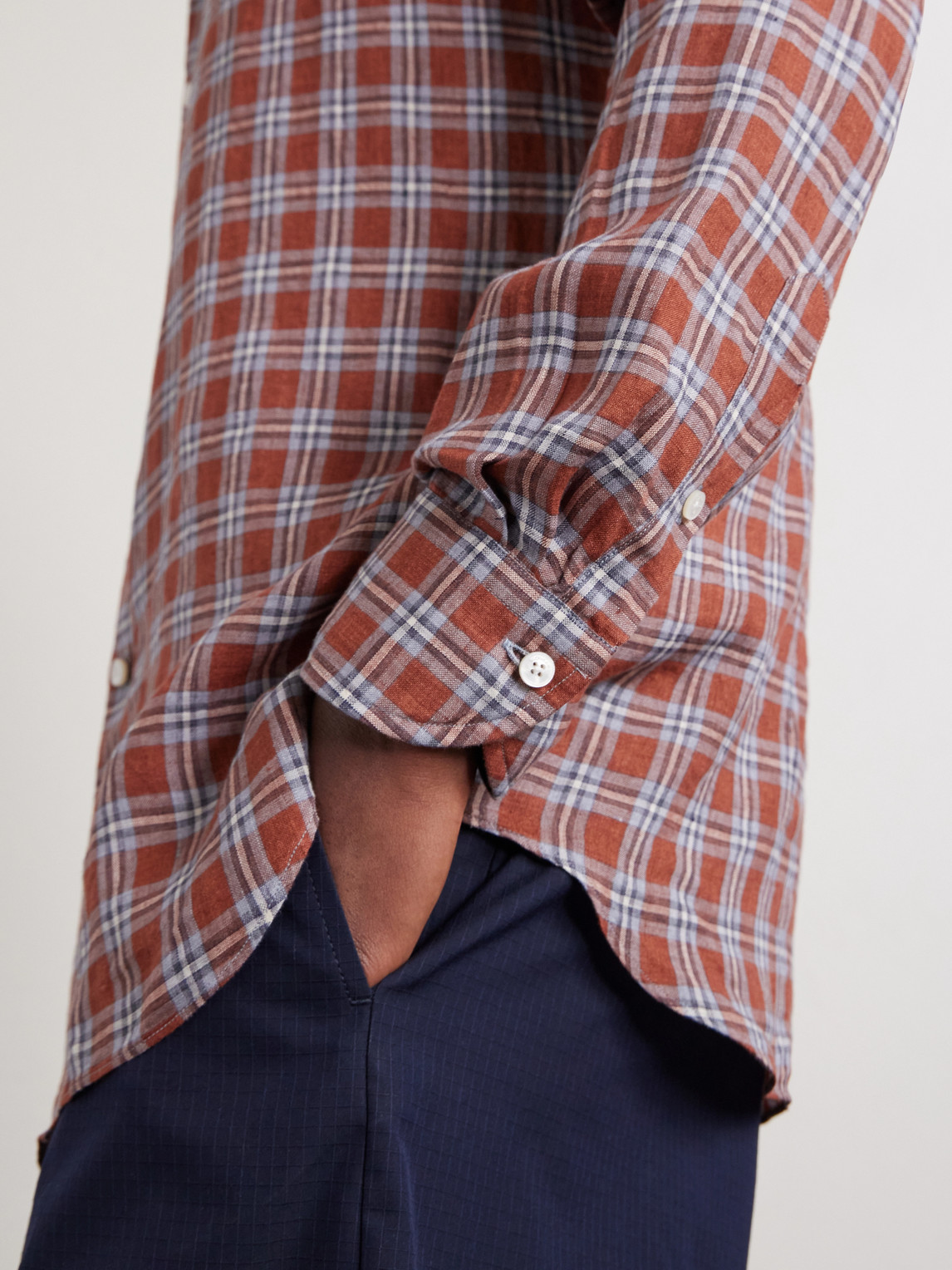 Checked Linen