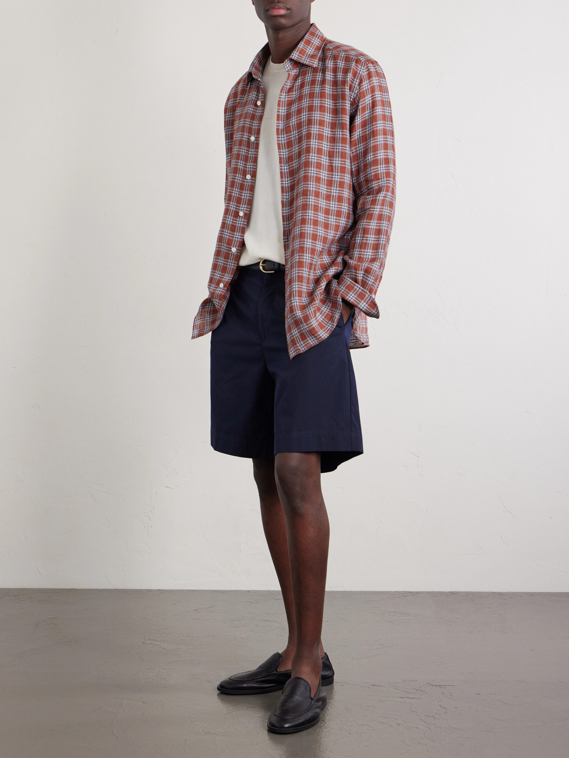 Checked Linen