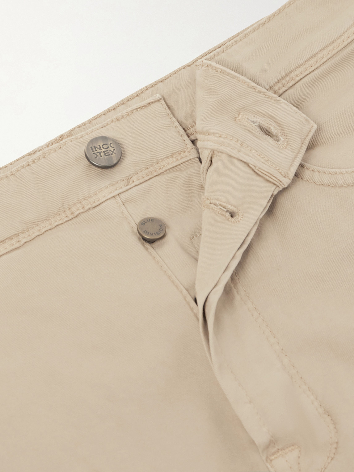 Stretch Cotton-Blend Gabardine Trousers Slim-Fit